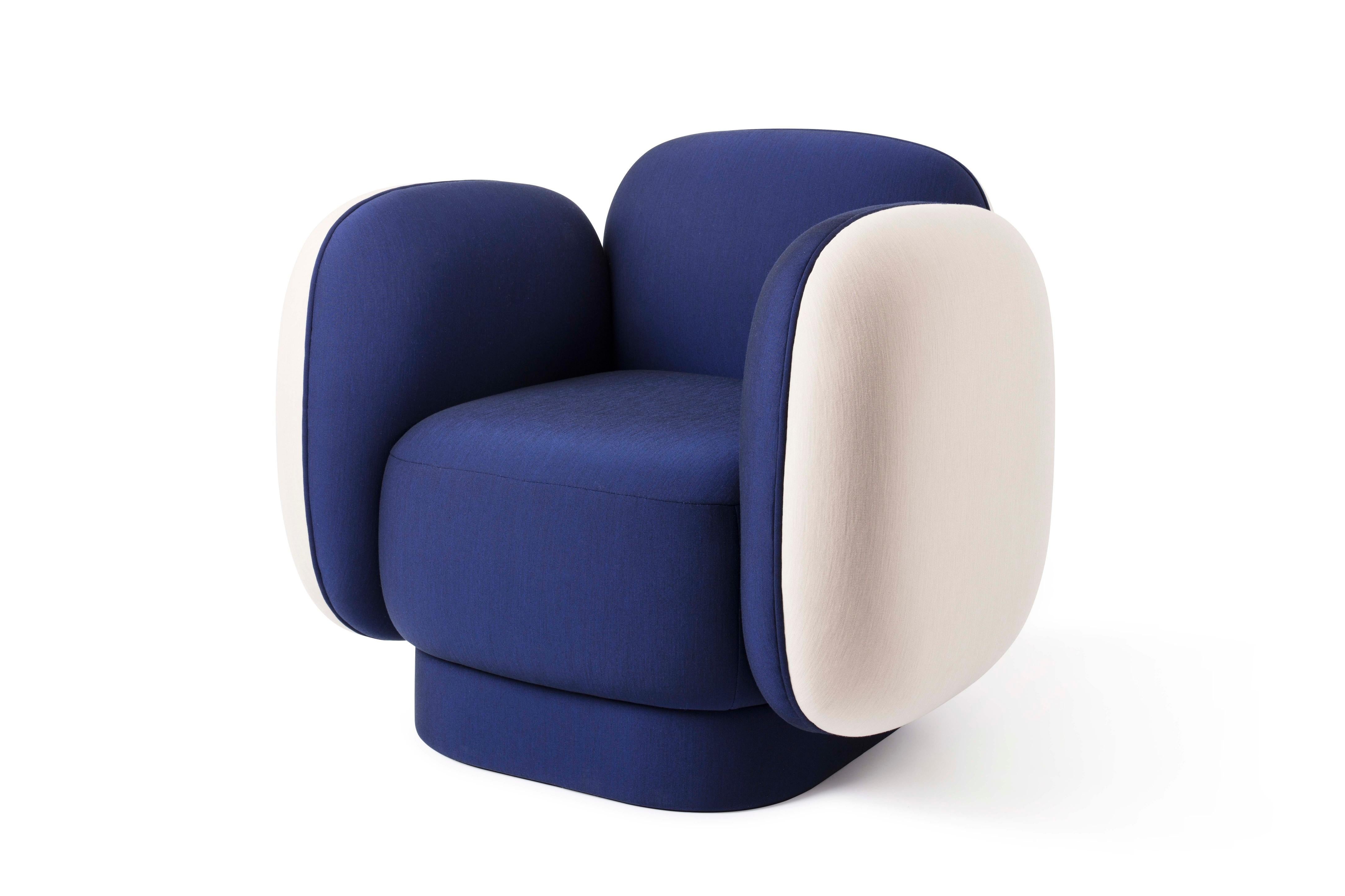 Space Oddity Armchair and Ottoman Designed by Thomas Dariel 1