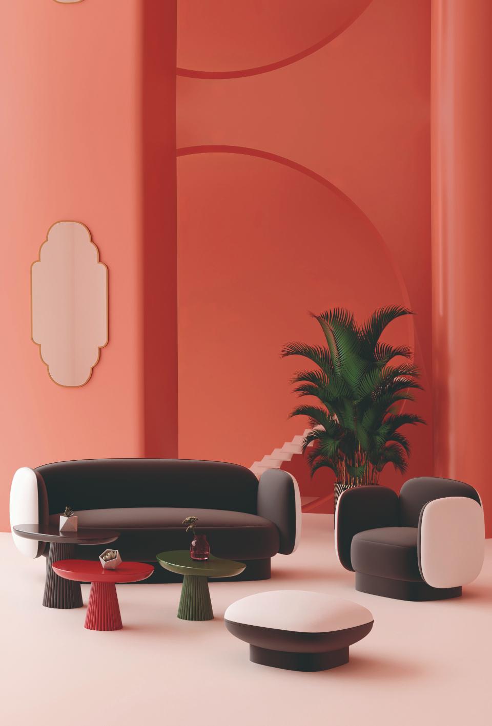 Contemporary Space Oddity Sofa Designed by Thomas Dariel
