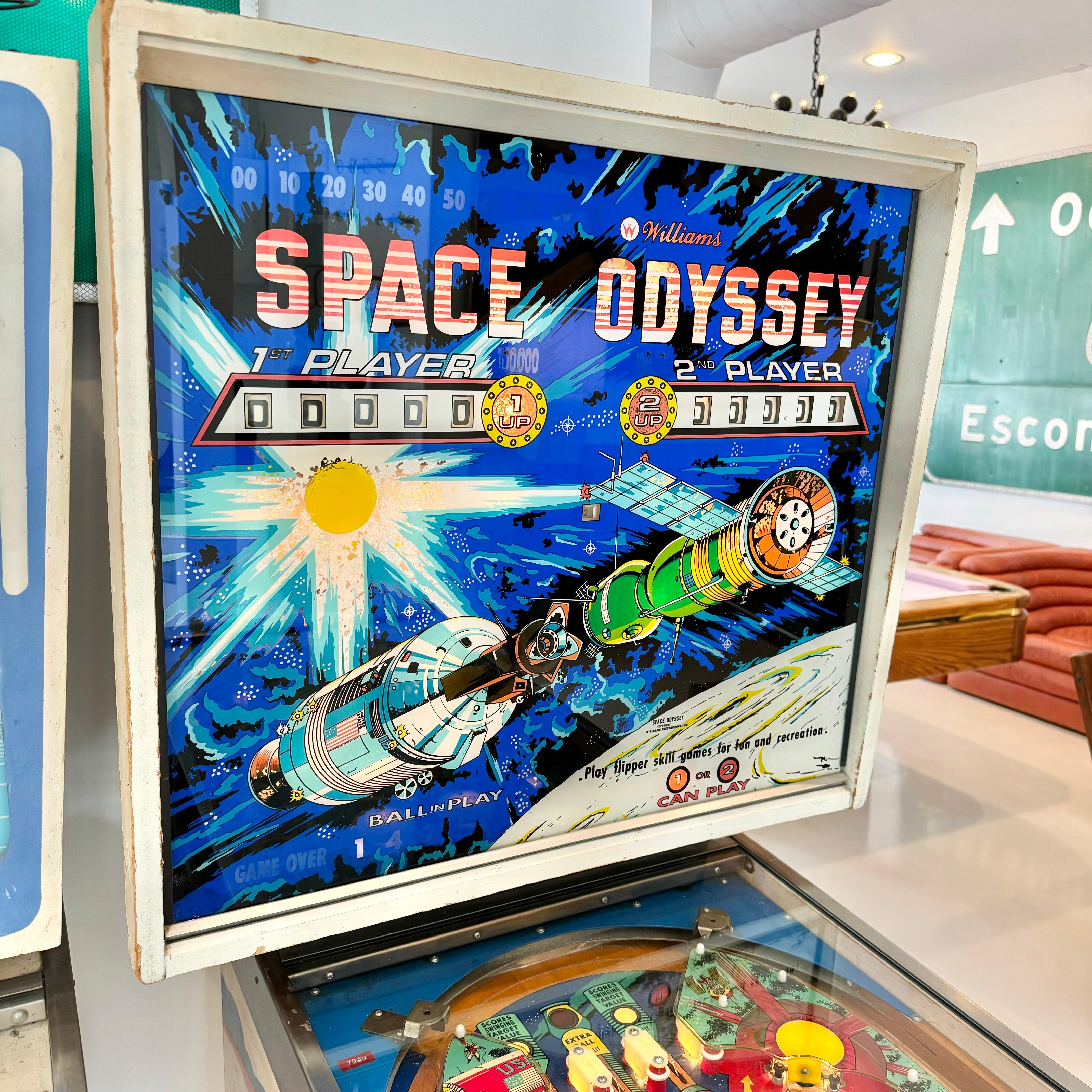 Space Odyssey Pinball Arcade Game, 1976 USA 2