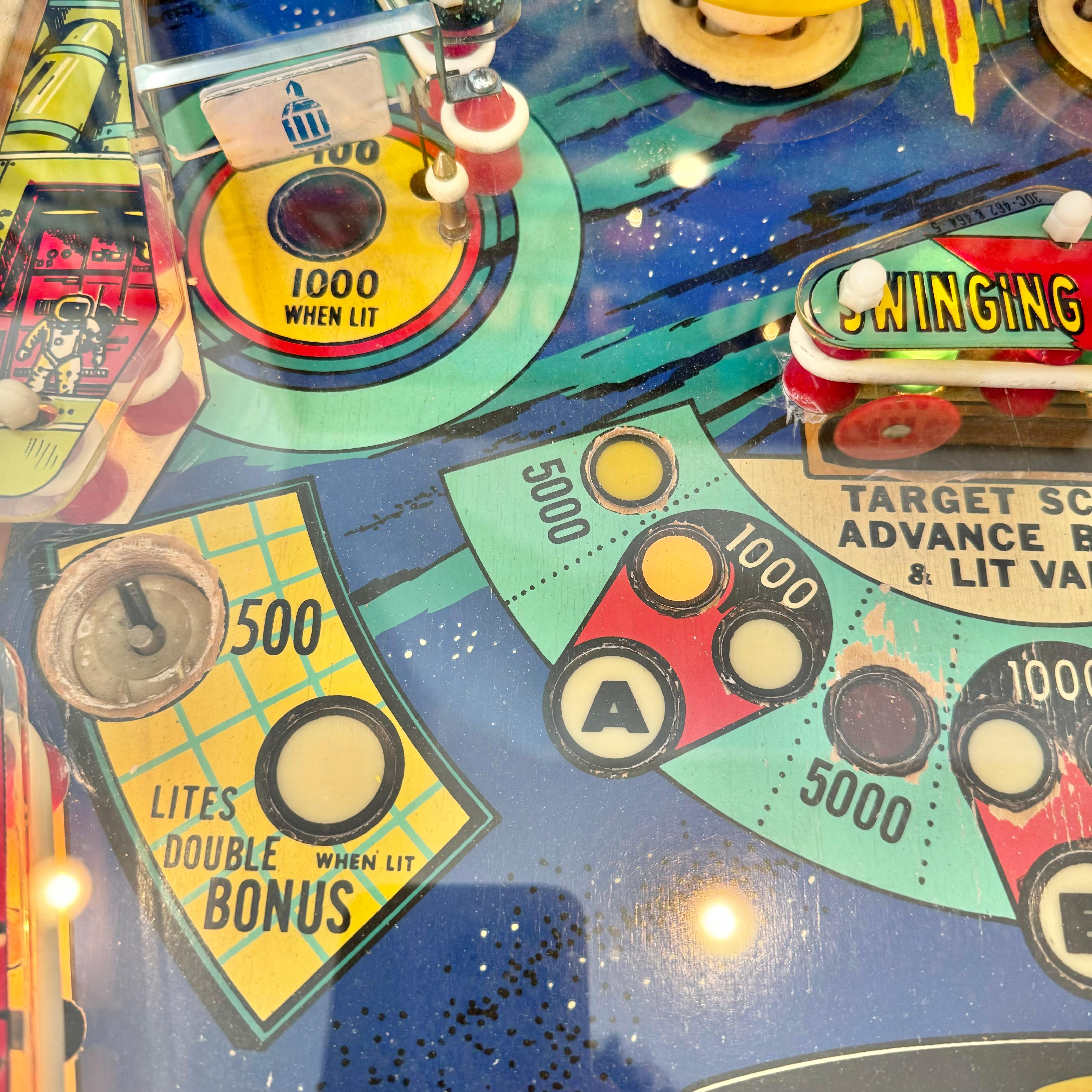 Space Odyssey Pinball Arcade Game, 1976 USA 5