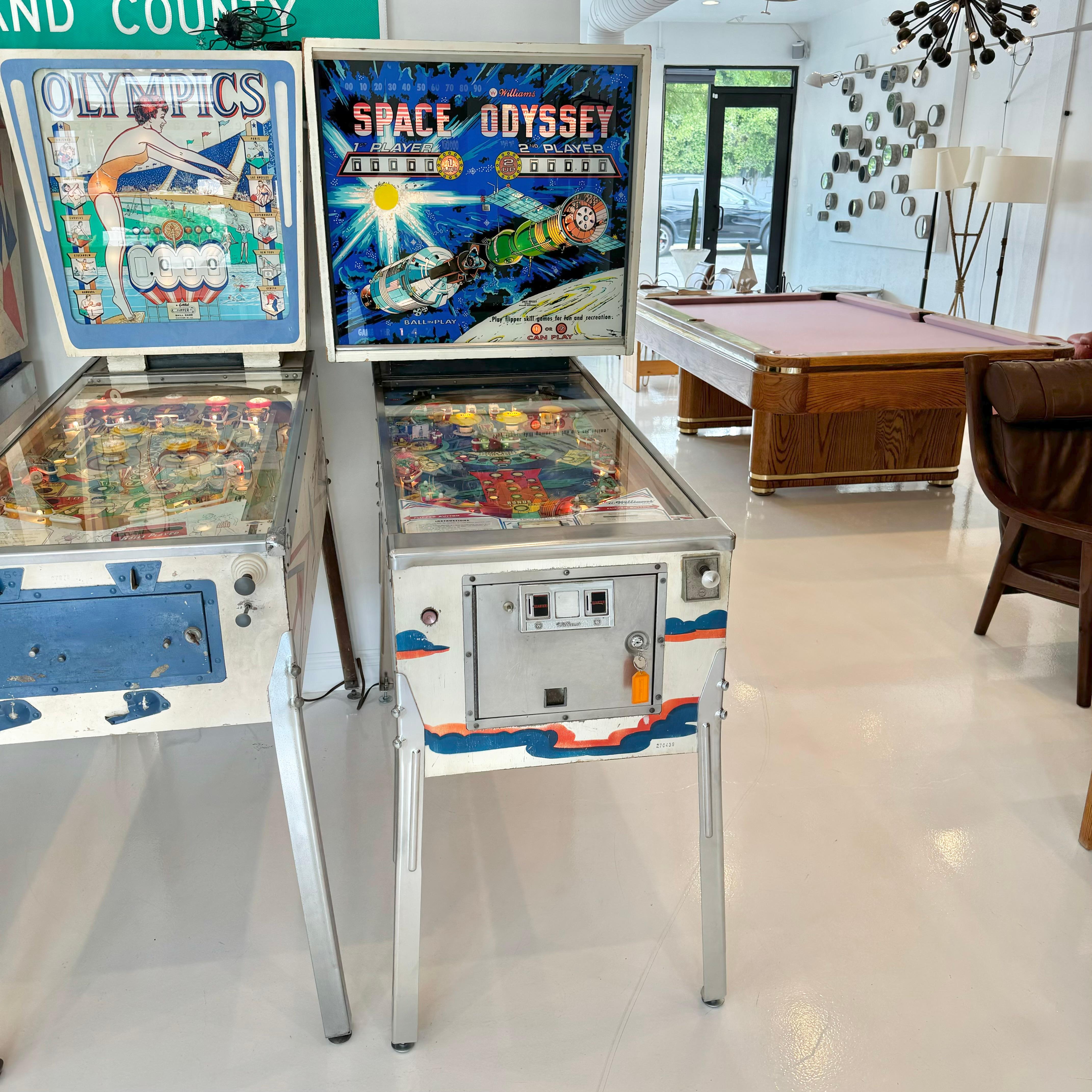 pinball machine space