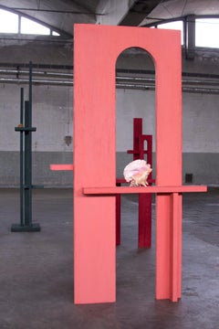 Space Poetry Pink Room divider