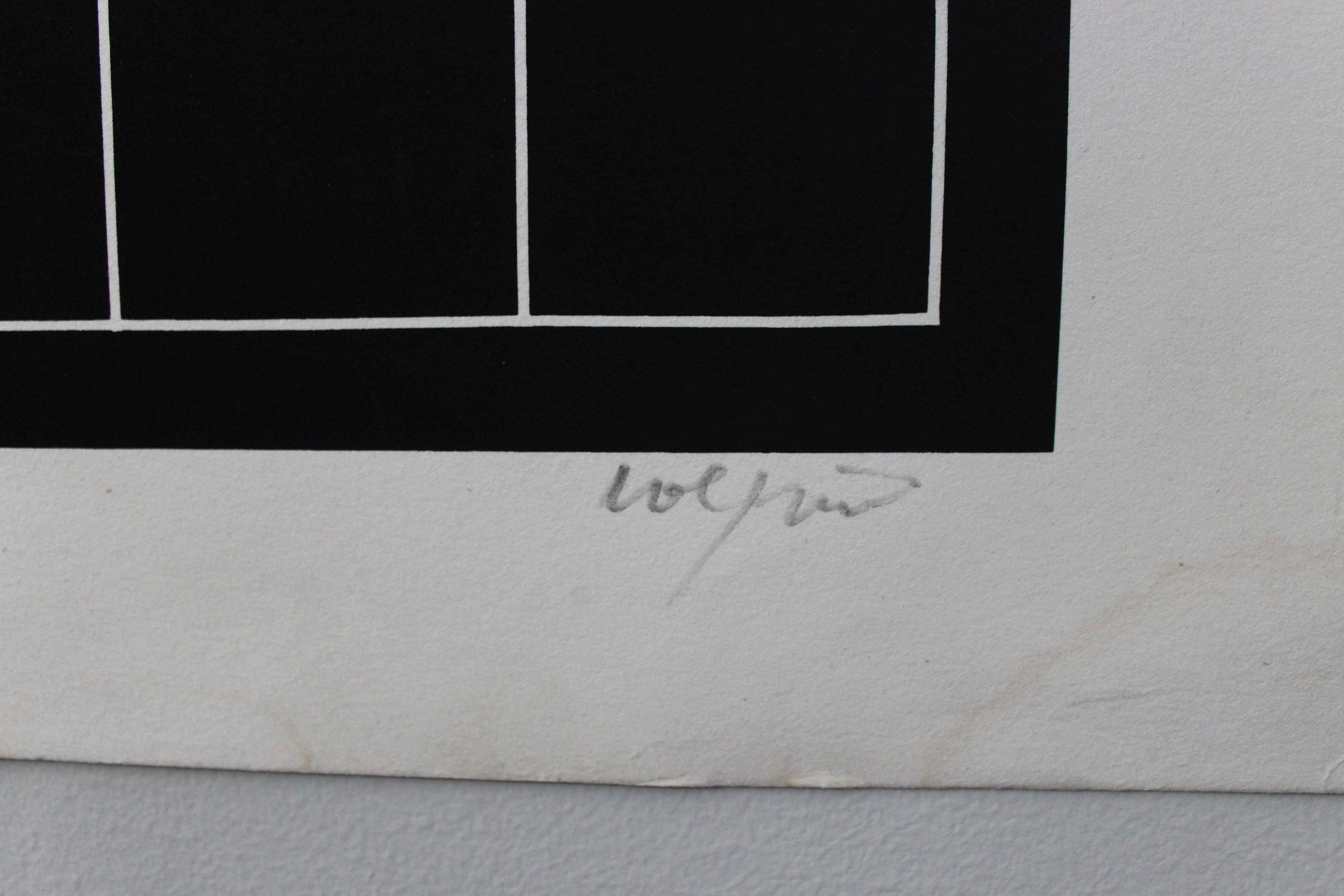 Space Poster by Renato Volpini, 1970s In Good Condition For Sale In Montelabbate, PU