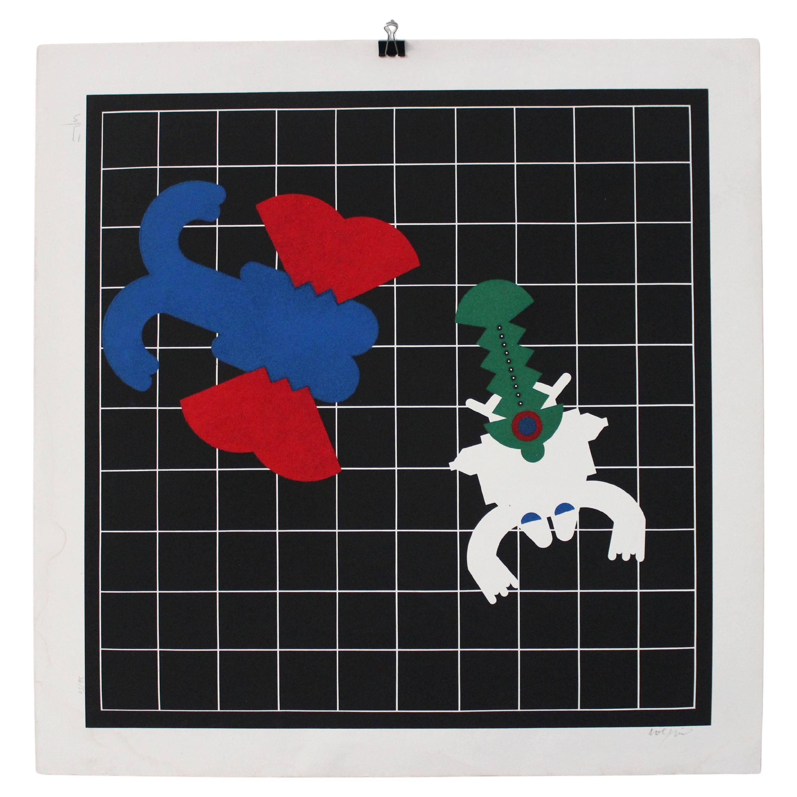 Poster A Space di Renato Volpini, anni '70