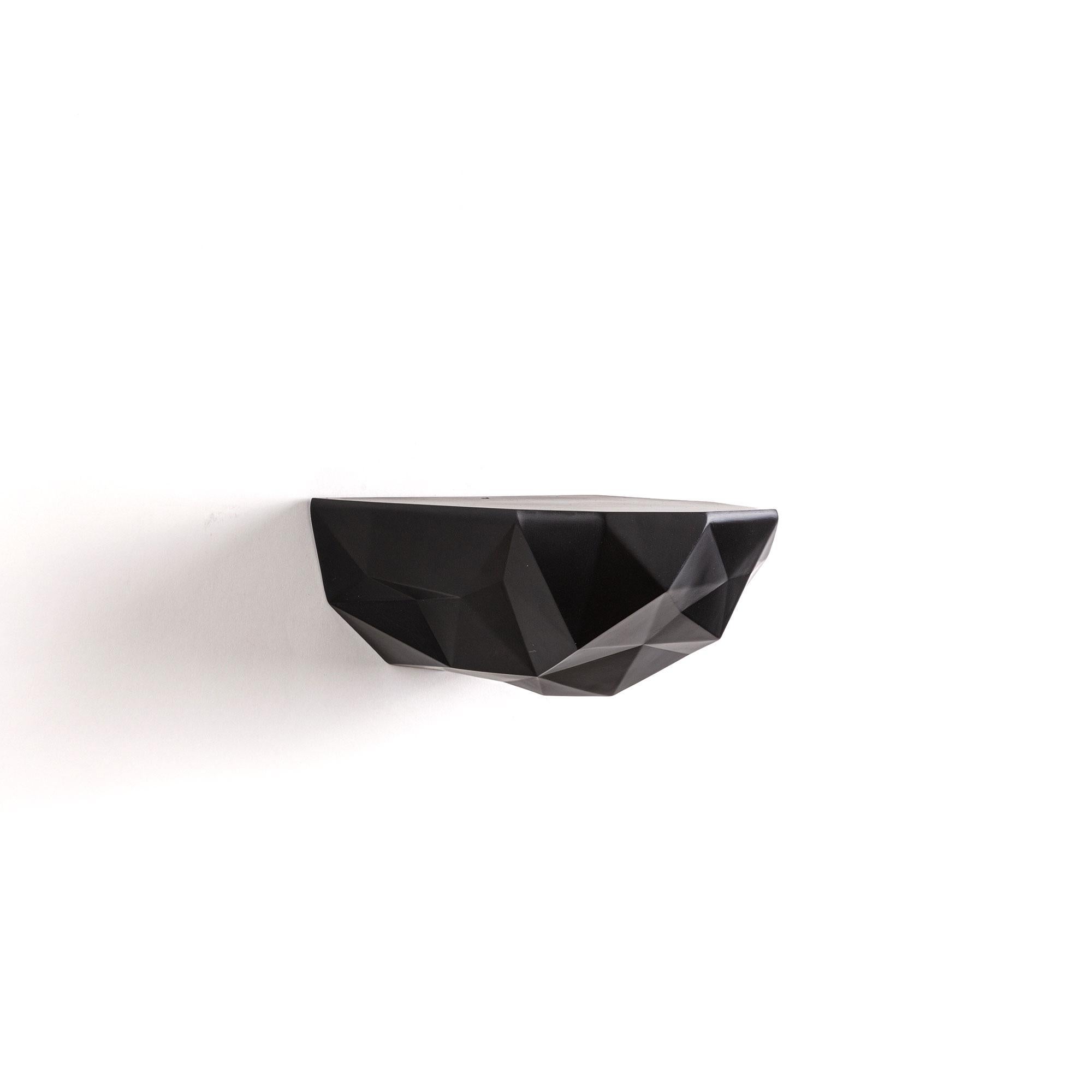 Chinese Space Rock Small black shelf For Sale