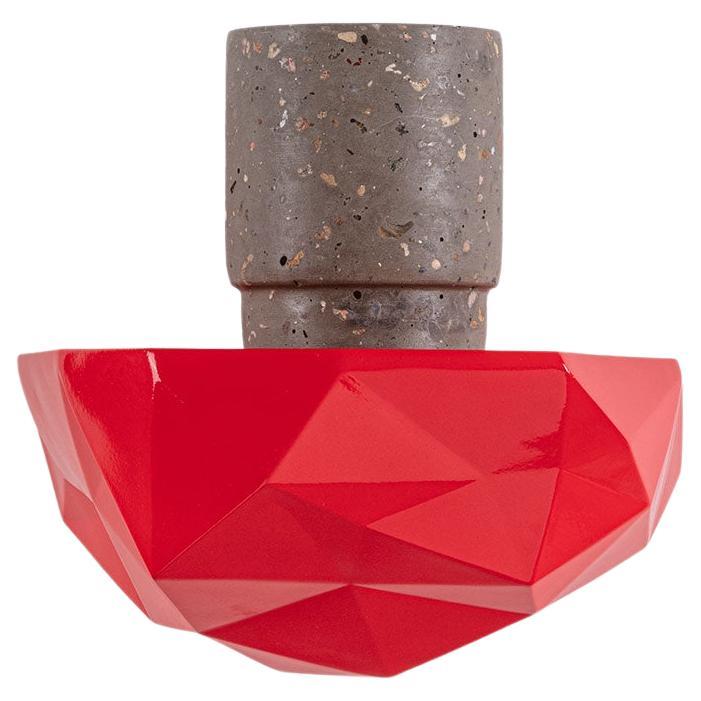 Space Rock Small red shelf For Sale