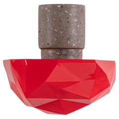 Space Rock Small red shelf