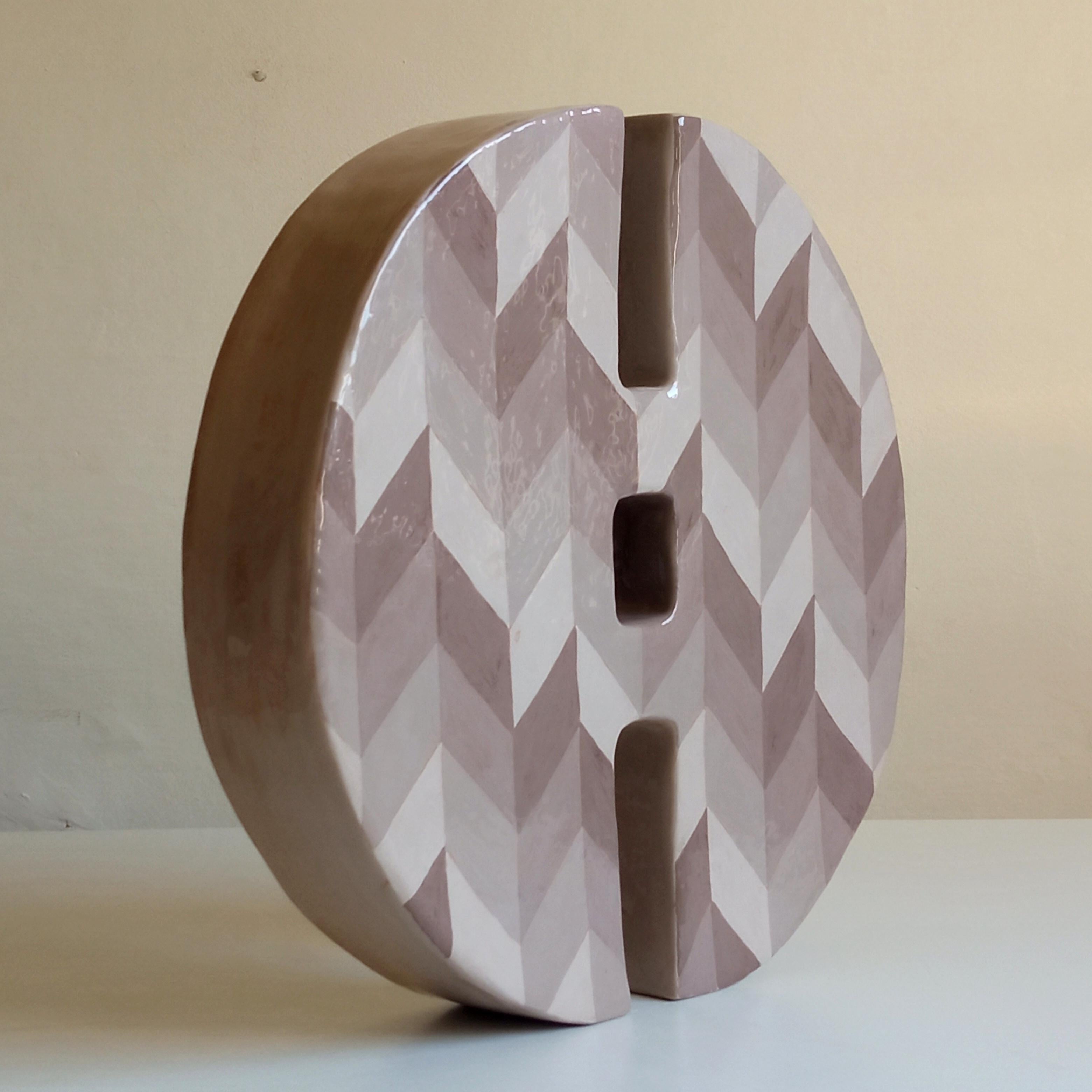 Italian ESPACE  - Vase en terre cuite - 21e siècle - par Chiara Berta Artiste en vente