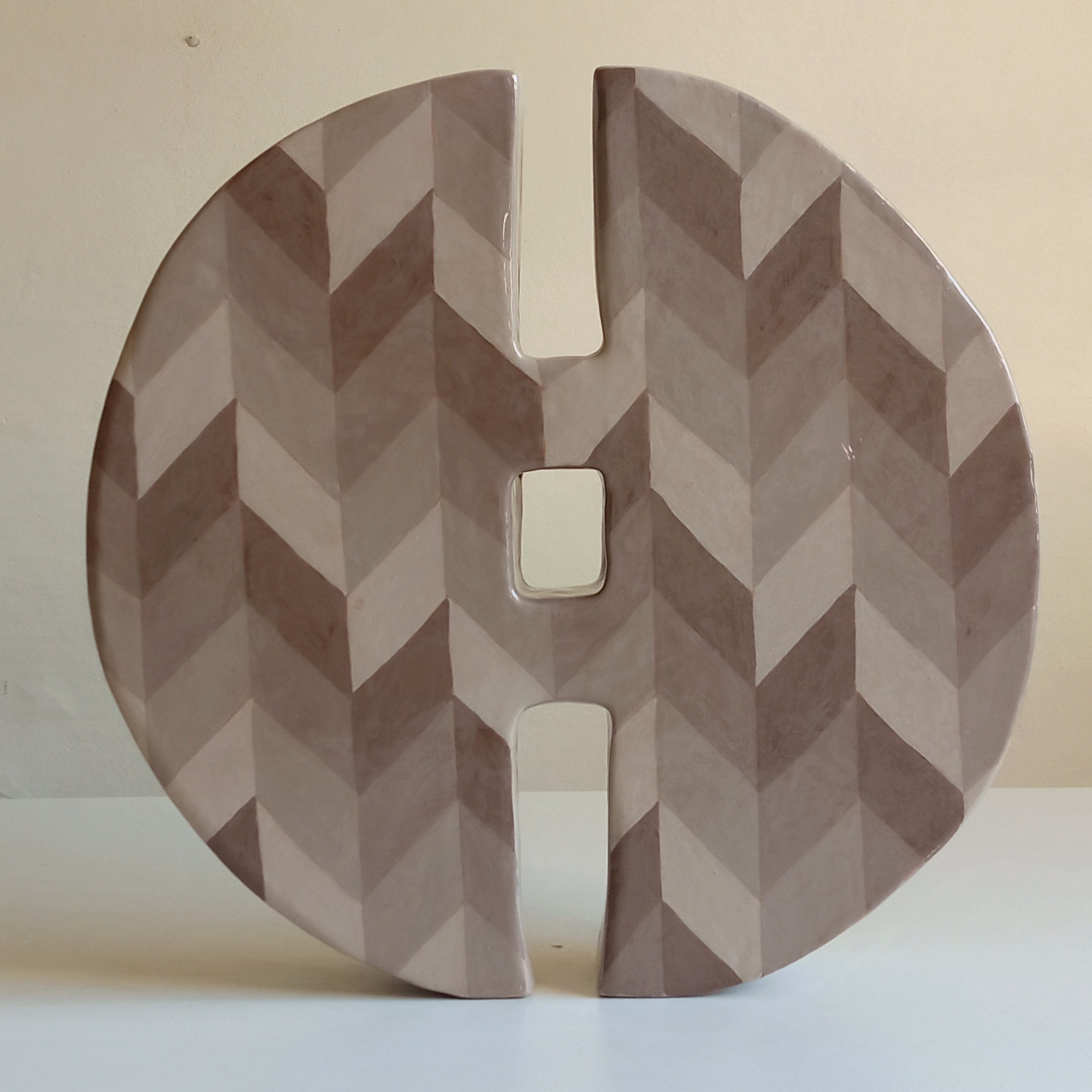 SPACE  - Terracotta vaso - XXI Century - by Chiara Berta Artist in vendita