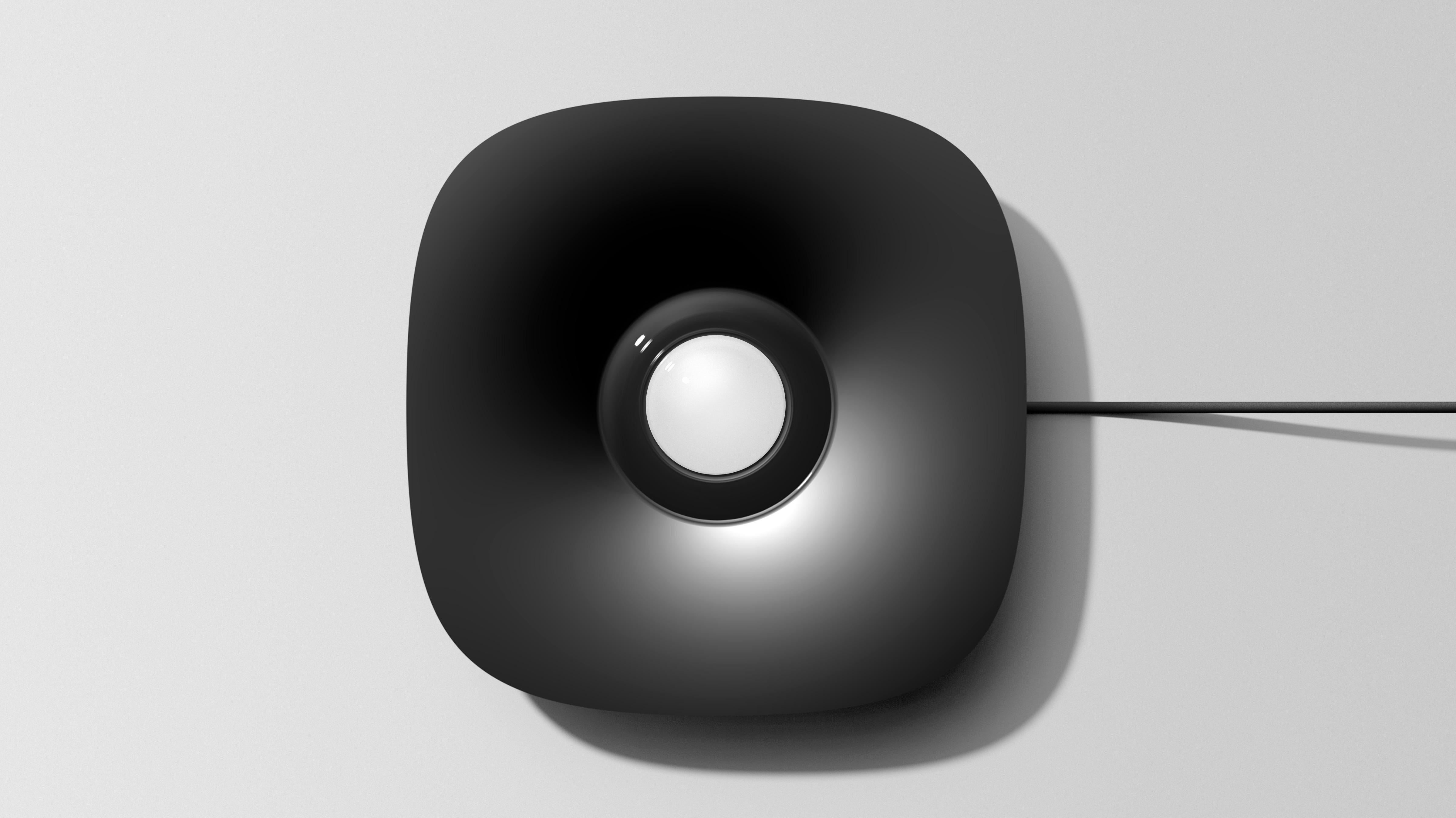 Space & Time Table Lamp by Essesi In New Condition For Sale In Geneve, CH