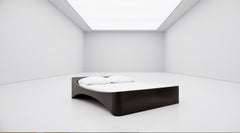 SpaceAge Fiberglass Bed by Astarte, Italy, 1970s