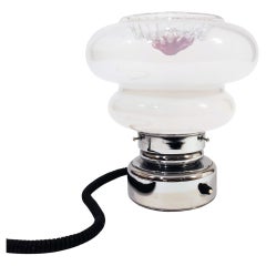 Spaceage murano table lamp in the style of Toni Zuccheri, Italy, 1970s