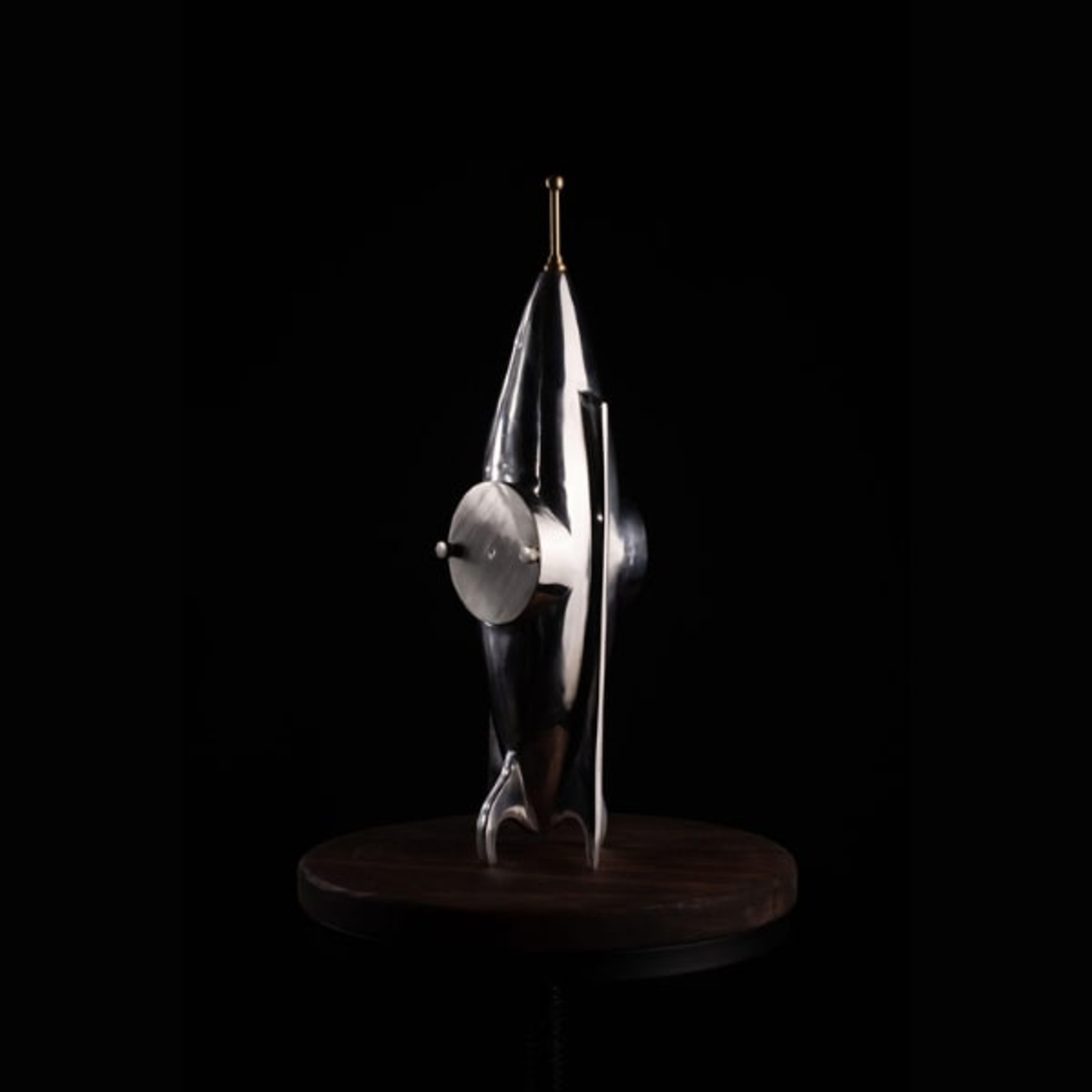 Américain Horloge de table à fusées SpaceX en vente