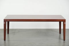 Spacious 6-person Art Deco design dining table with unique details