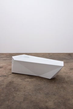 Spage age coffee table with planter made in Spain, 1970