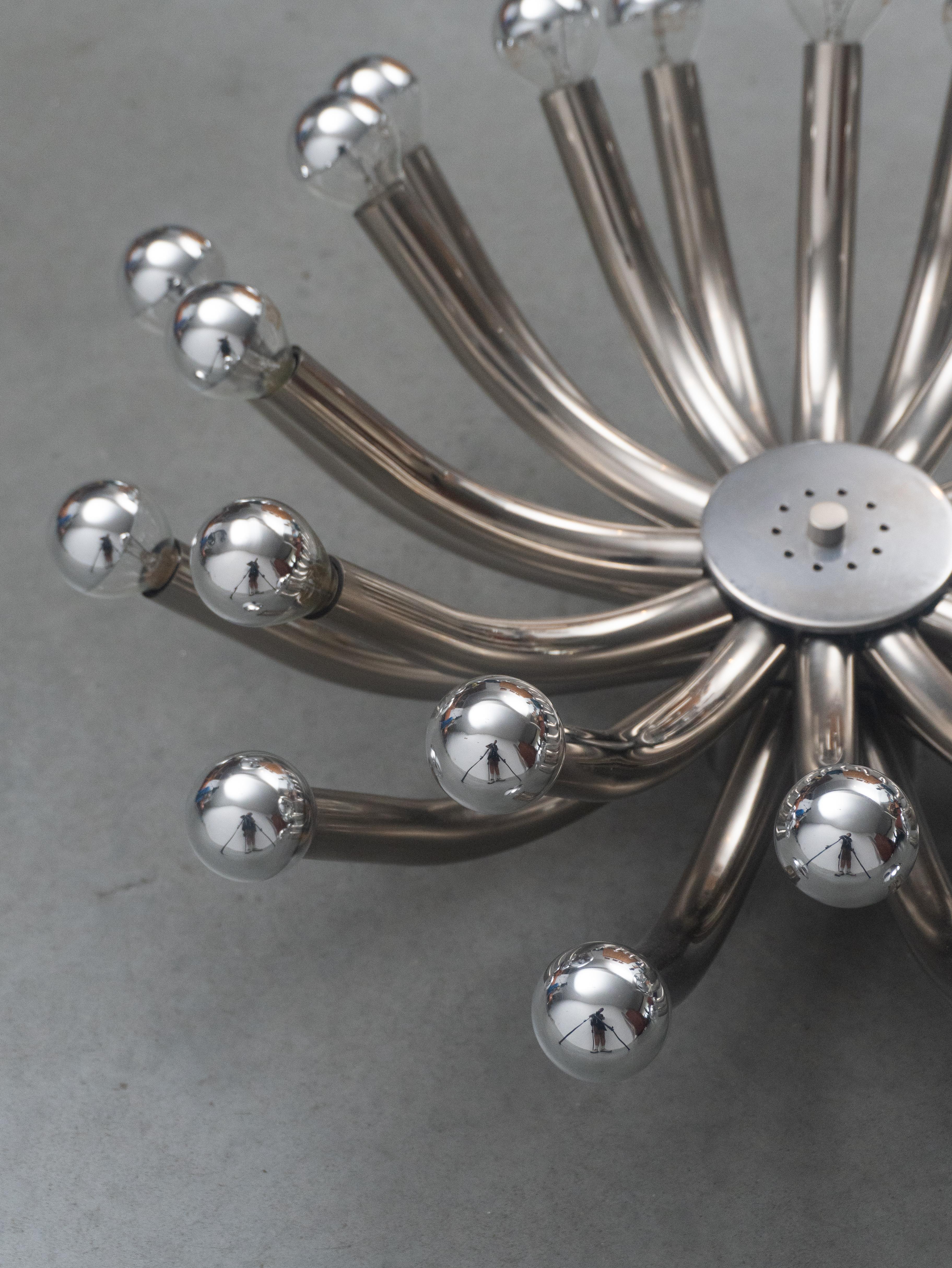Plafonnier encastré Sputnik moderne de l'ère Spage, Cosack, 1970, Allemagne Bon état - En vente à Antwerp, BE