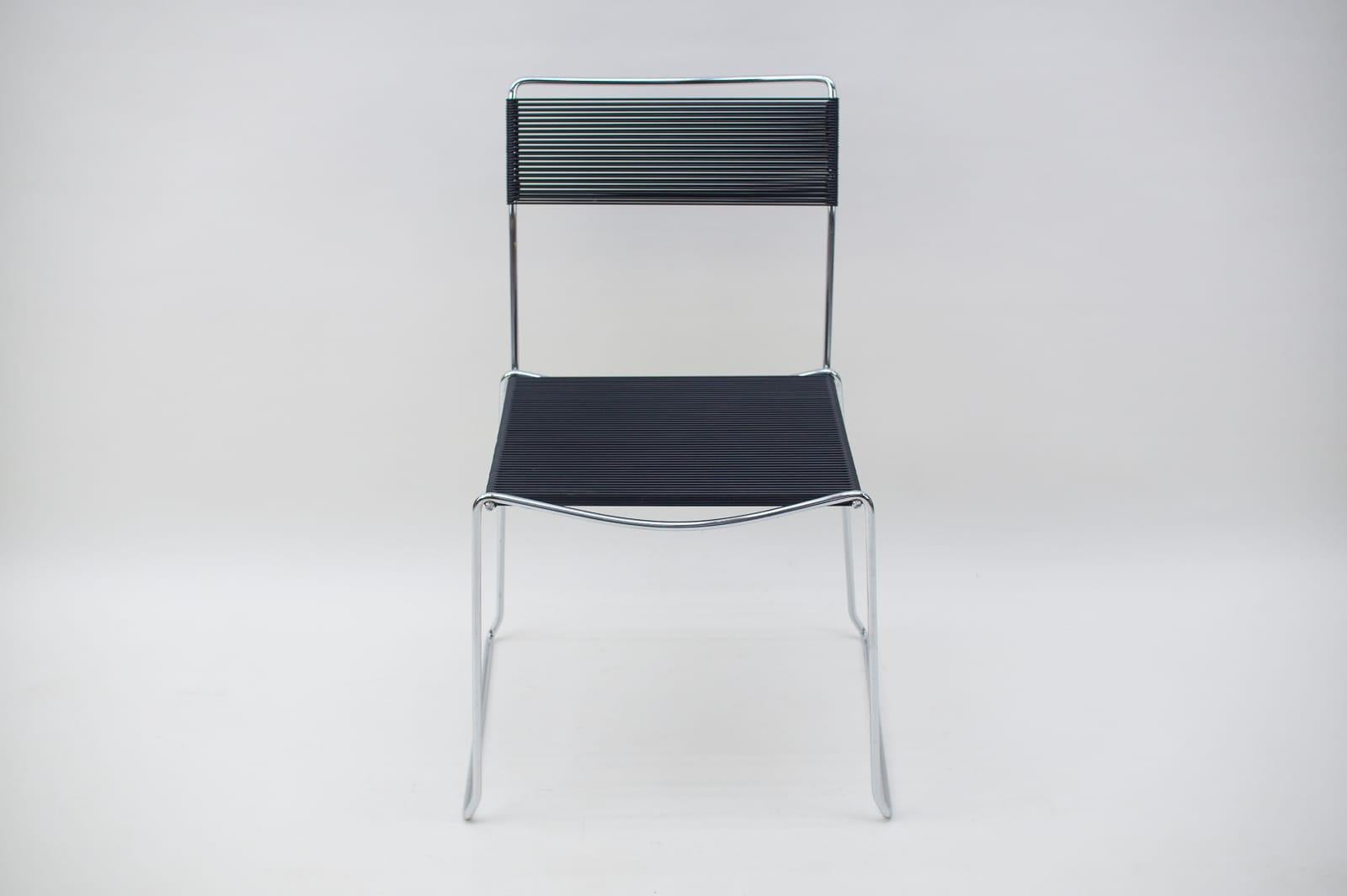 Italian Spaghetti Chairs by Giandomenico Belotti for Alias, 1980s, Set of 4