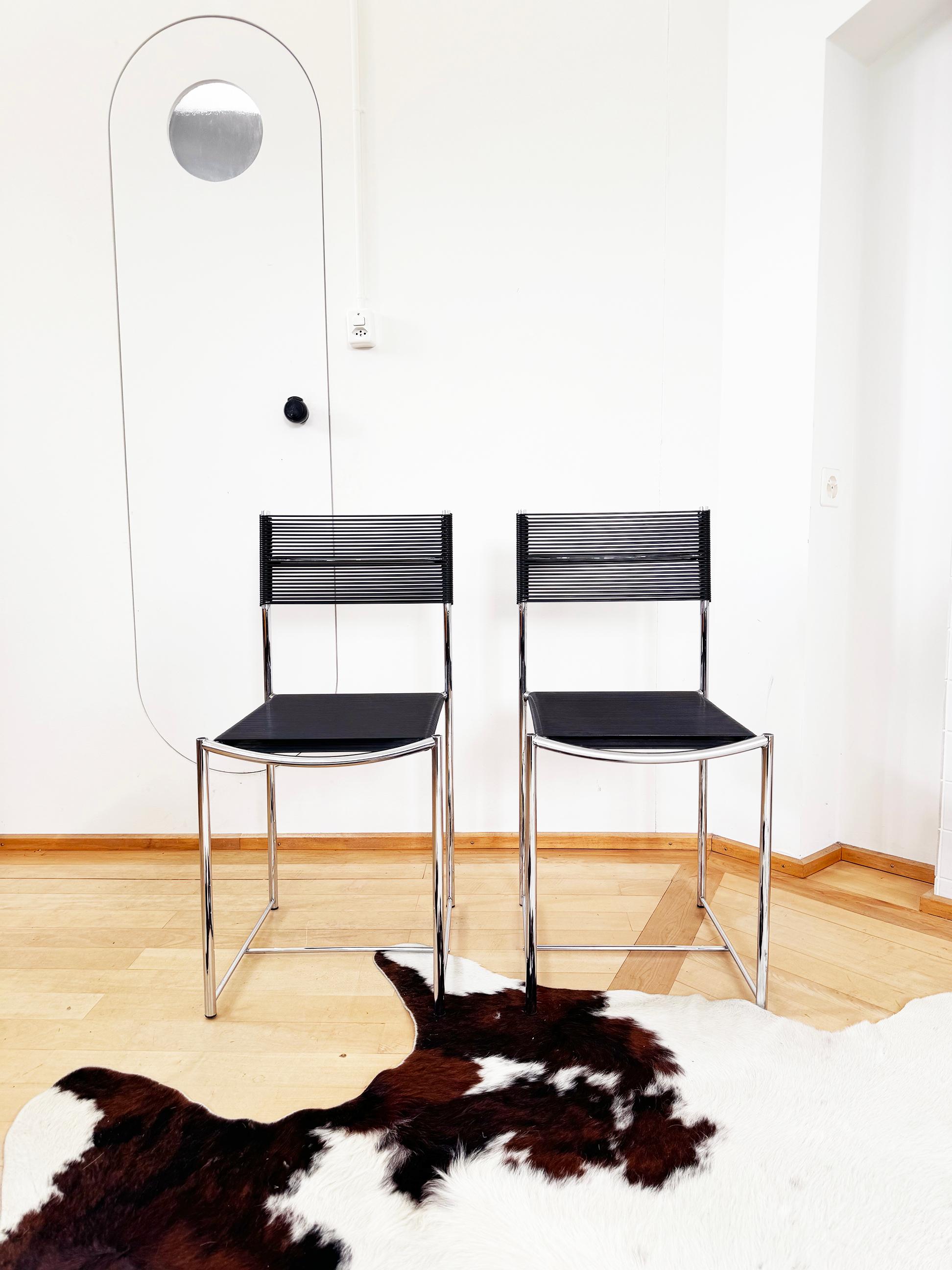 Spaghetti Chairs by Giandomenico Belotti for Alias, Italy, 1979, Set of 6 In Good Condition In Basel, BS