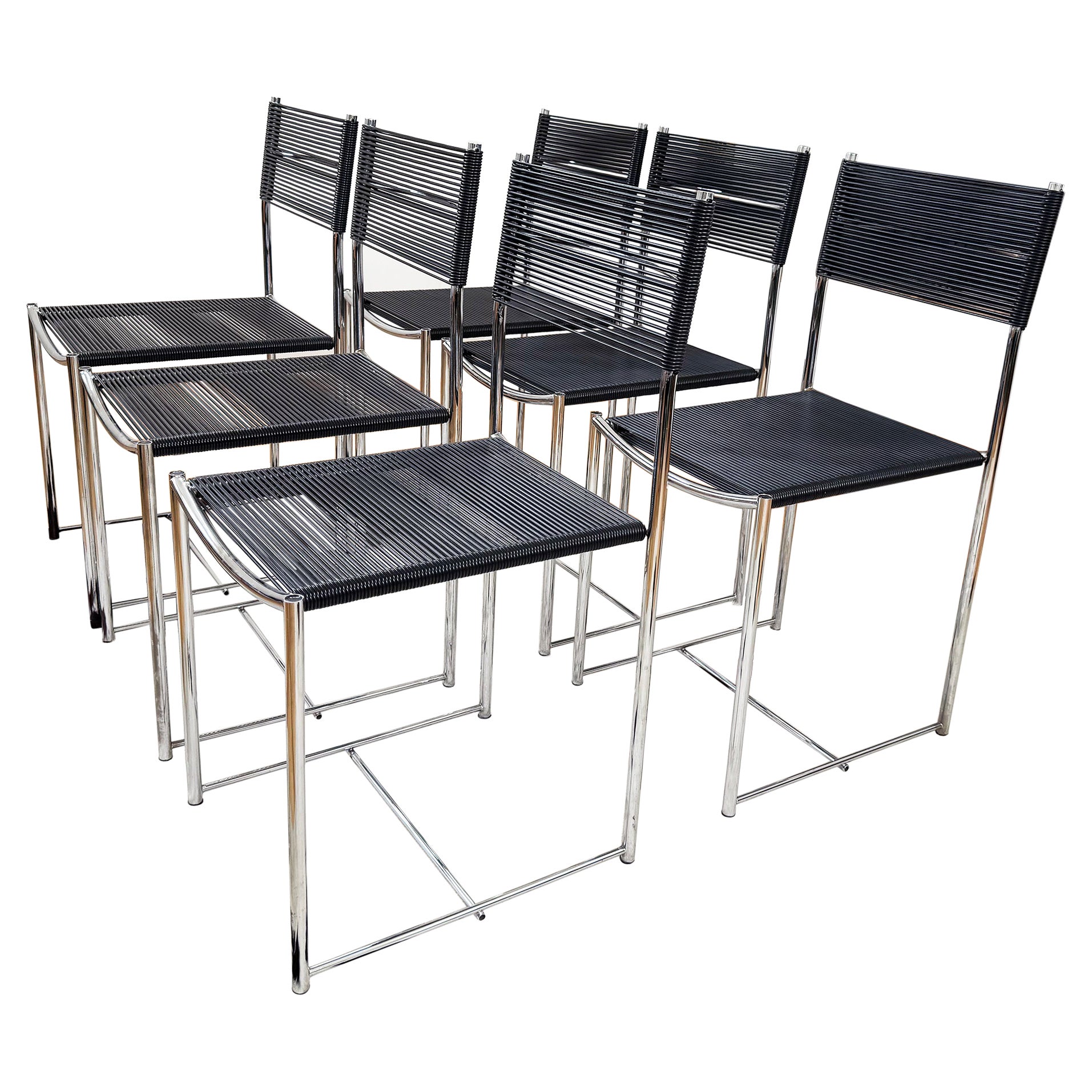 Spaghetti Chairs by Giandomenico Belotti for Alias, Italy, 1979, Set of 6