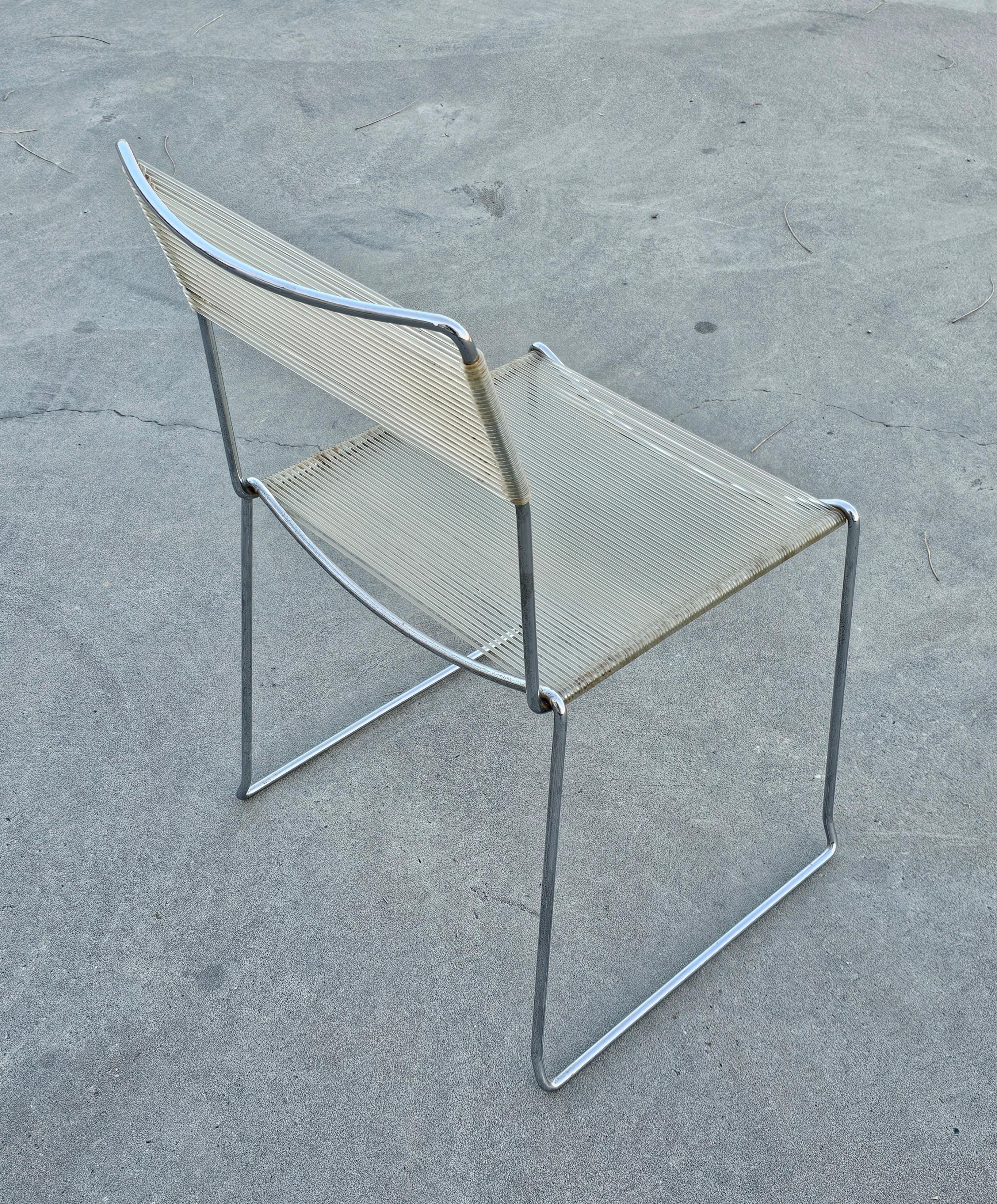  Spaghetti Dining Chairs by Giandomenico Belotti for Alias, Italy 1979 For Sale 1