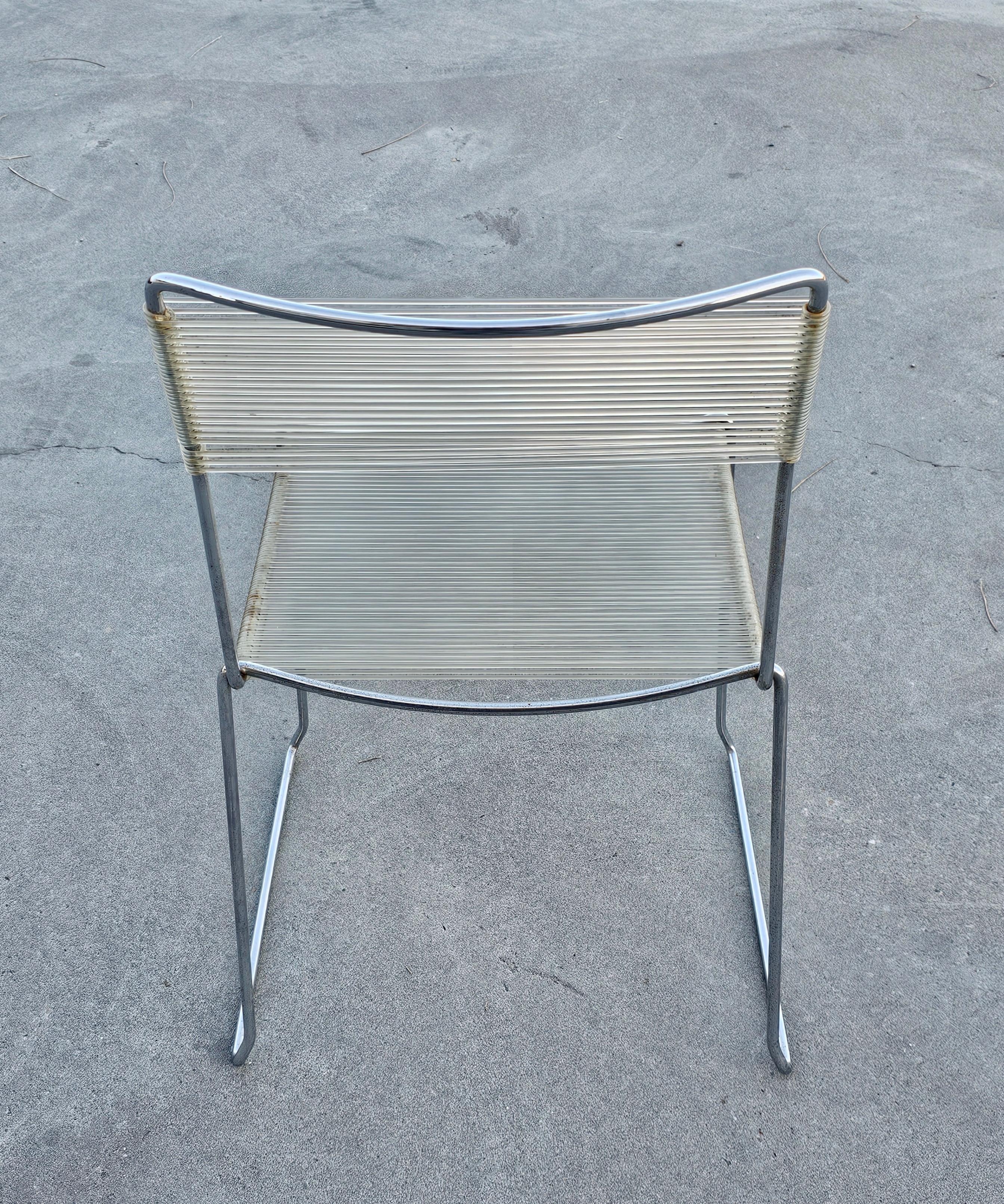  Spaghetti Dining Chairs by Giandomenico Belotti for Alias, Italy 1979 For Sale 2