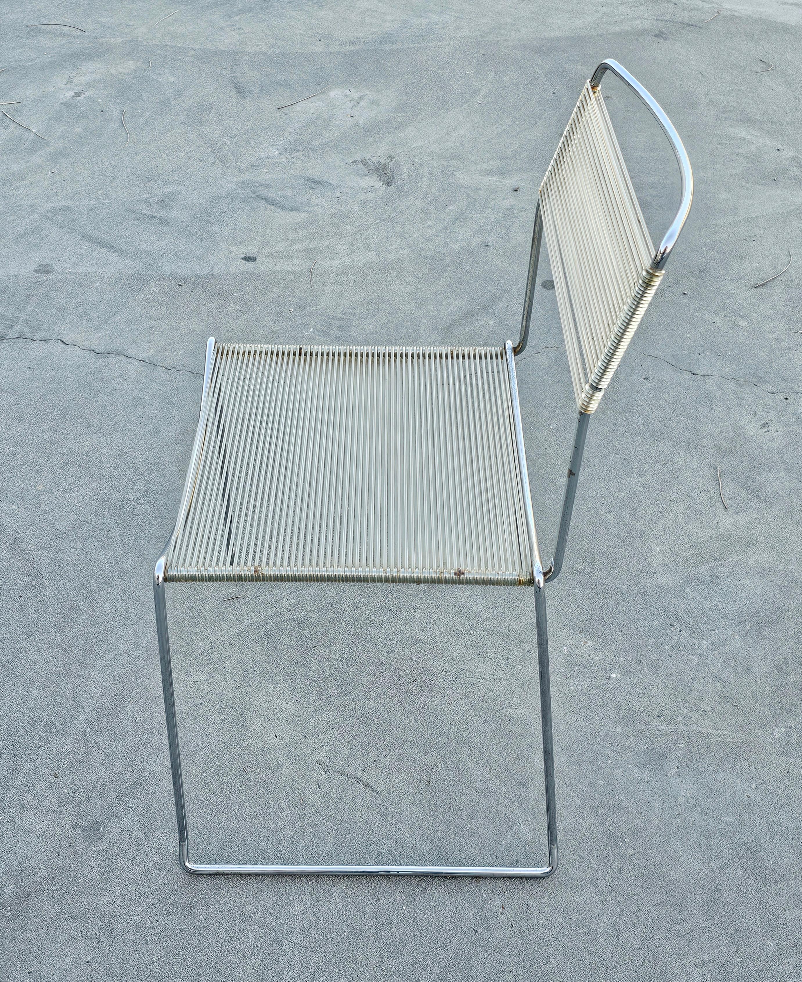  Spaghetti Dining Chairs by Giandomenico Belotti for Alias, Italy 1979 For Sale 4