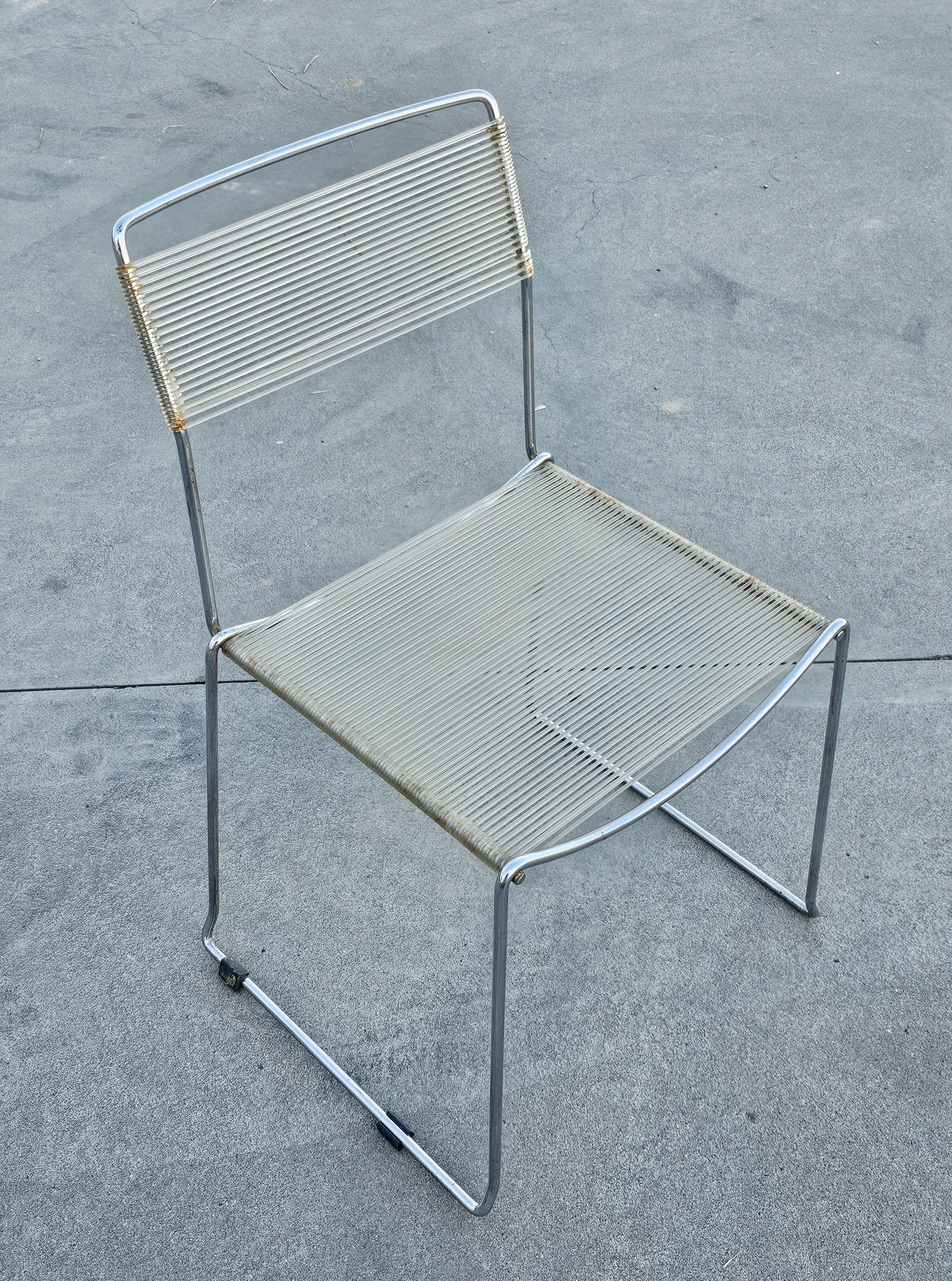 spaghetti chairs by giandomenico belotti