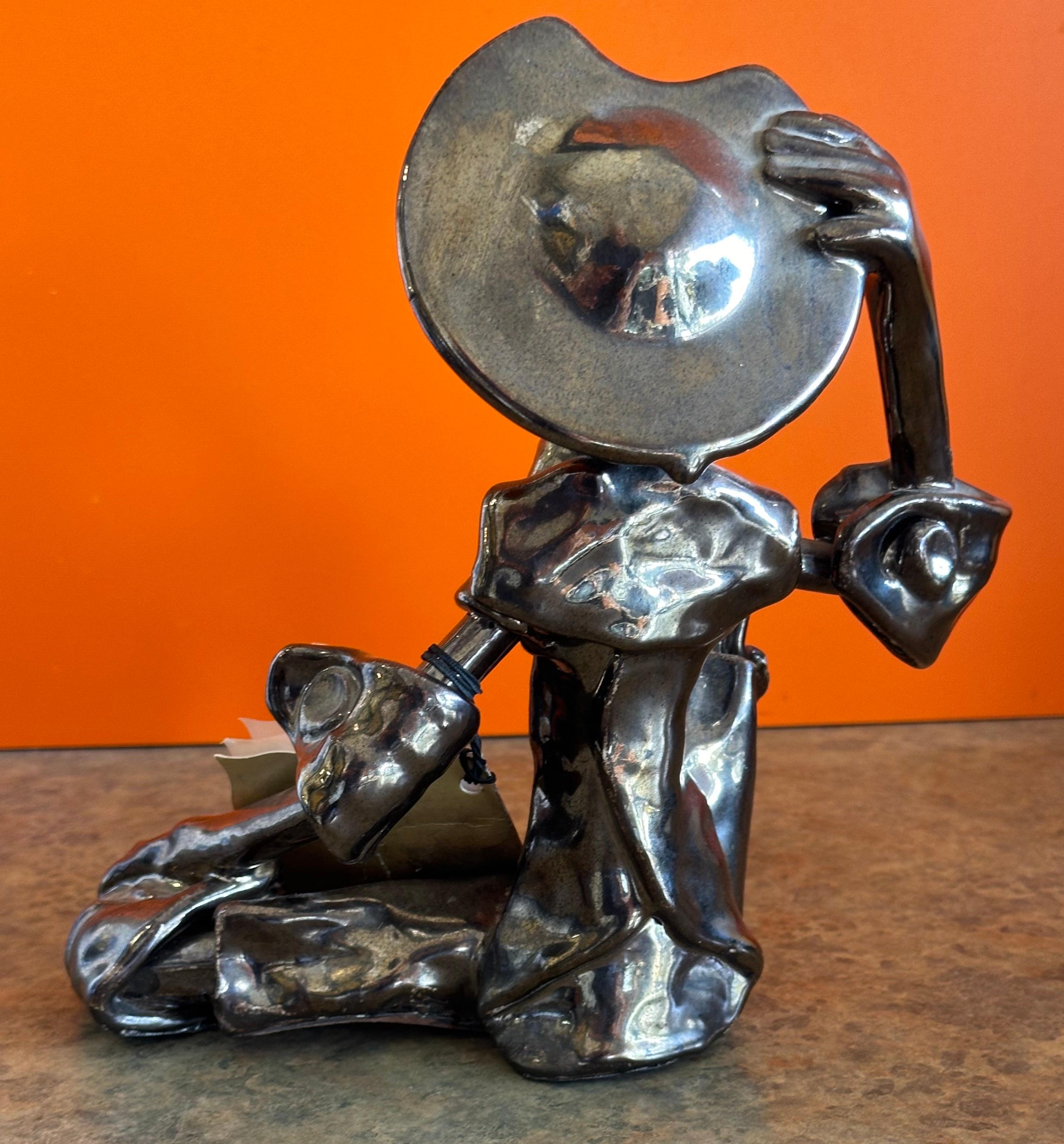 Scultura di spaghetti di Don Chisciotte di Roberto Nischli in vendita 1