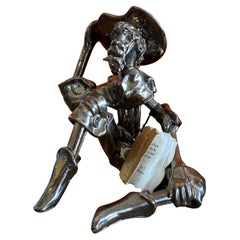 Escultura espagueti de Don Quijote por Roberto Nischli