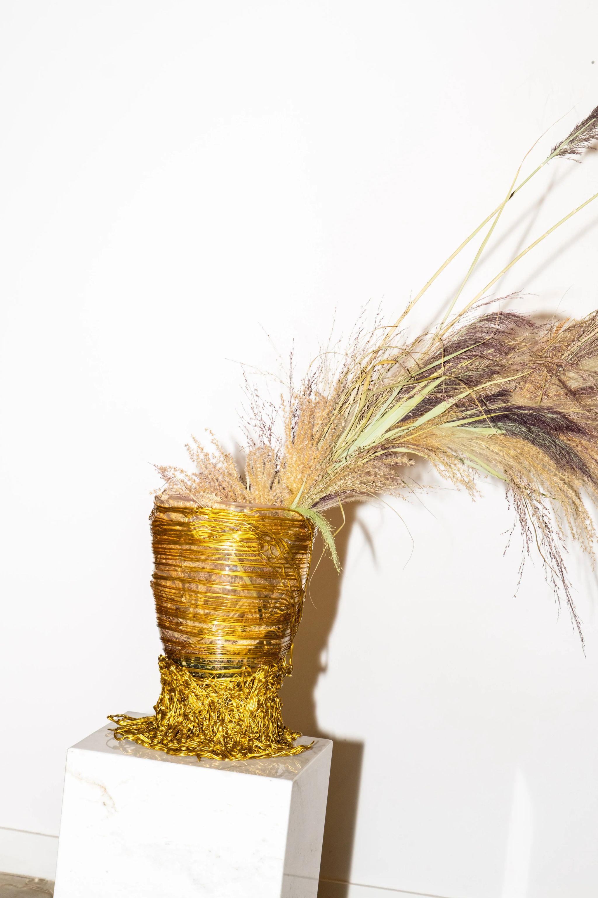 Vase in soft resin designed by Gaetano Pesce in 1995 for Fish Design collection.

Clear and Gold

*All the pieces are handmade and therefore unique. Variations in the dimensions, hues and colours’ distribution are likely to happen.