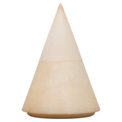 Spain Alabaster Pyramid Table Lamp