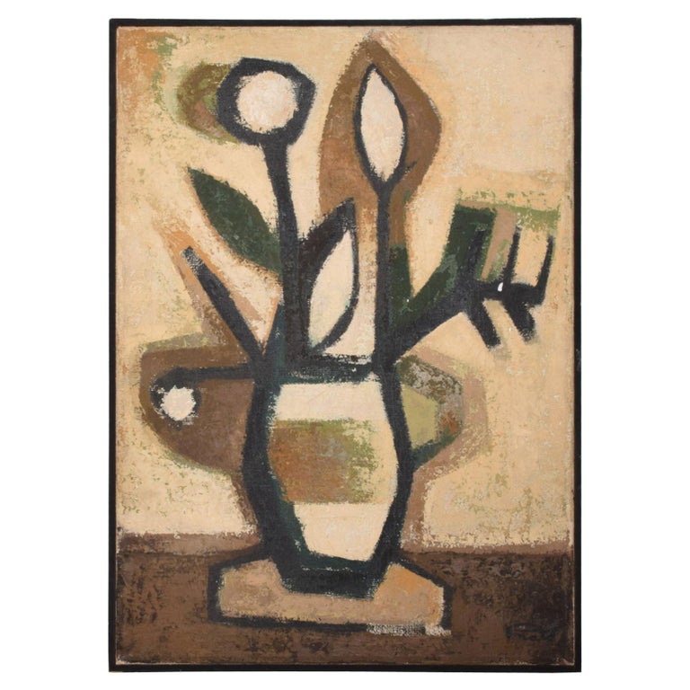 picture Mexican Art Paintings For Sale spain ramon prats artist abstract painting flower power art oil on canvas 1960s