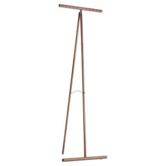 Spalla Solid Wood Hanger, Walnut in Hand-Made Natural Finish, Contemporary
