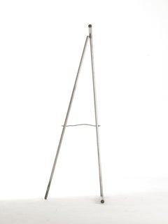 Spalla Solid Wood Hanger, Walnut in Hand-Made Natural Grey Finish, Contemporary