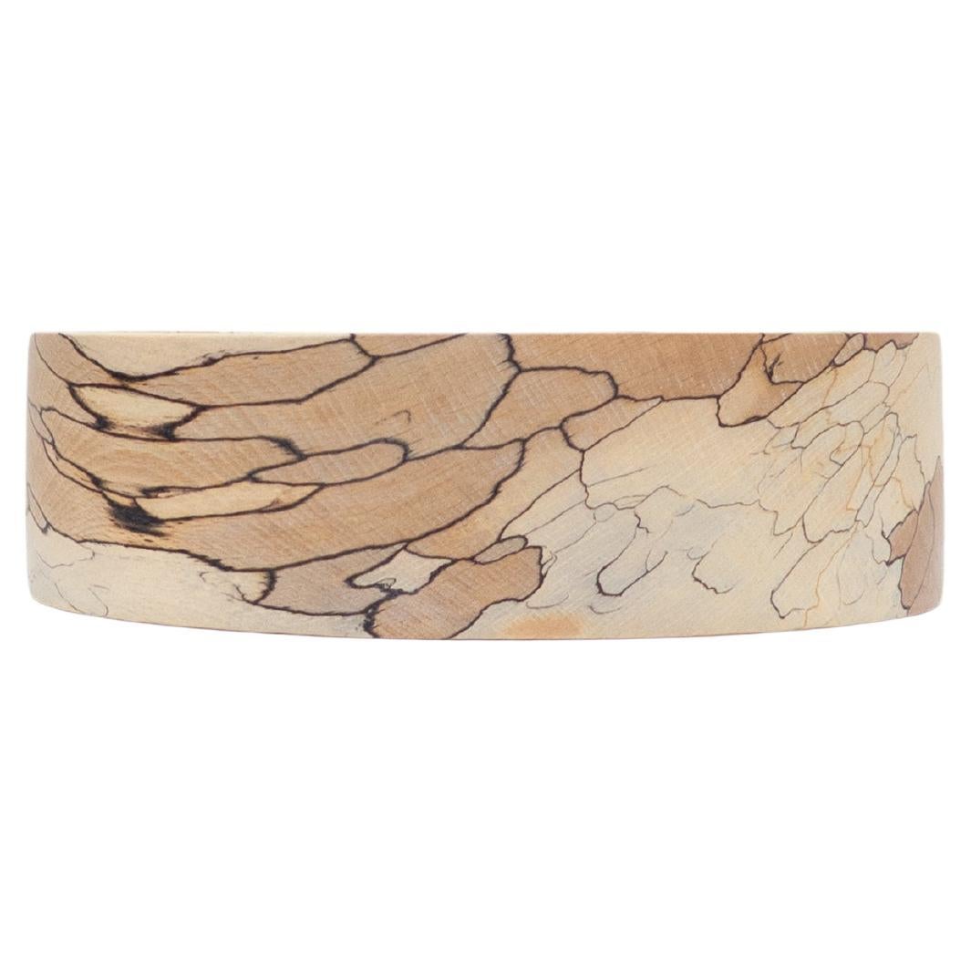 Spalted beech bowl – One of a kind For Sale
