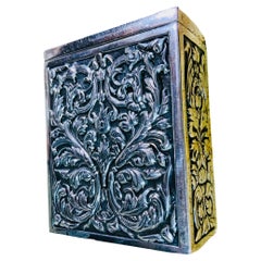 Caja de plata española