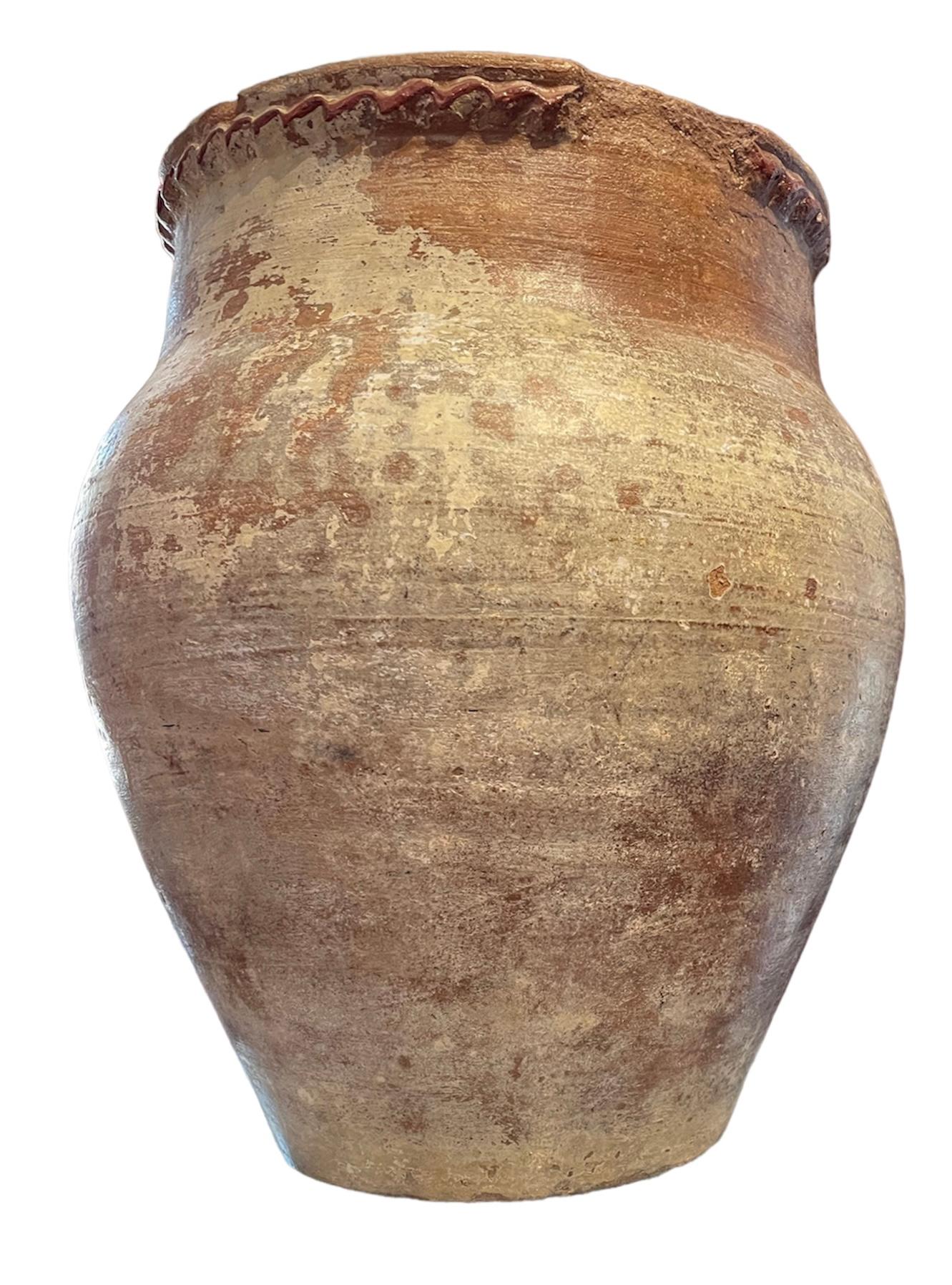 Spanische Terrakotta Amphora  (Spanisch Kolonial) im Angebot