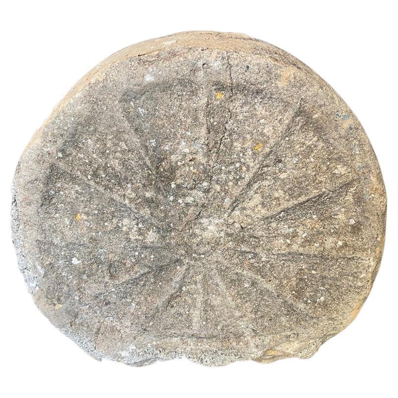 Spanish 14th Century Stone Disc For Sale