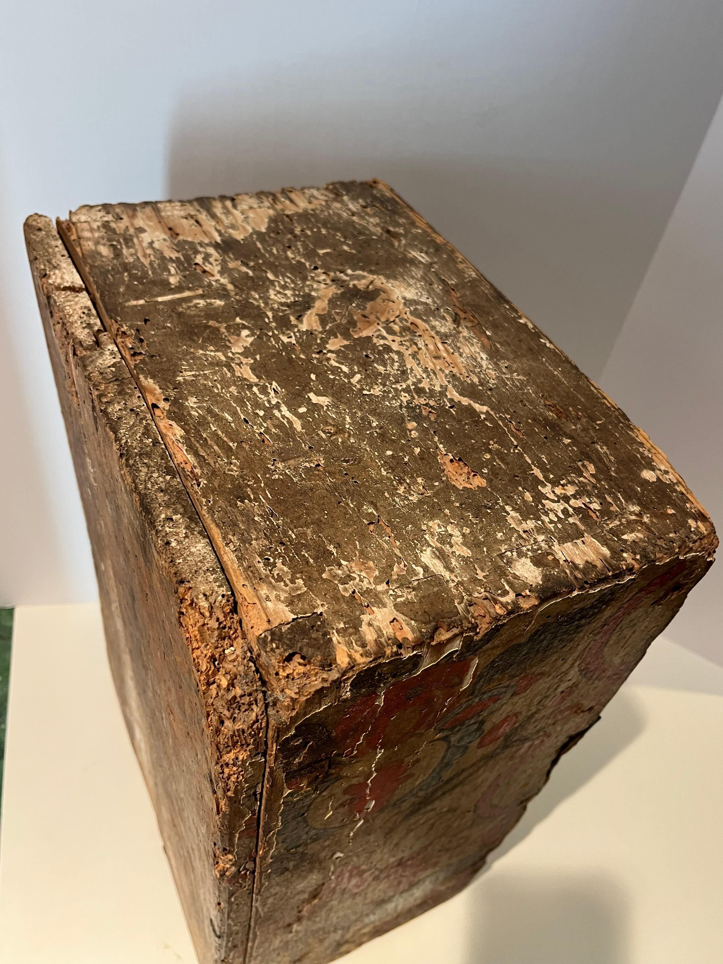 Tabernacle en bois de la Renaissance espagnole du C.I.C., Le Pélican dans sa piété. en vente 12