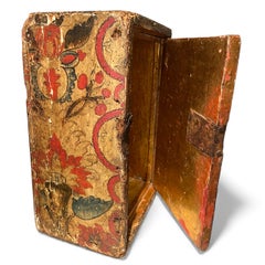 Spanish 16th C. Renaissance Wood Tabernacle, The Pelican in her Piety.