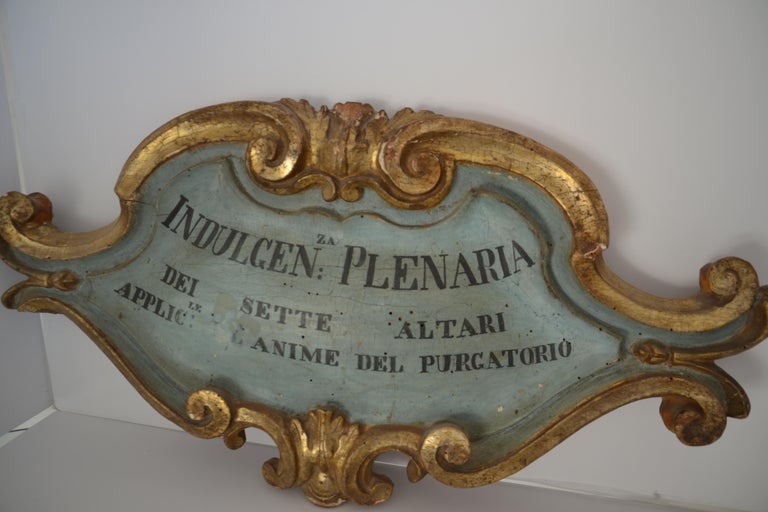 Spanish 1734 Wall Plaque For Sale at 1stDibs
