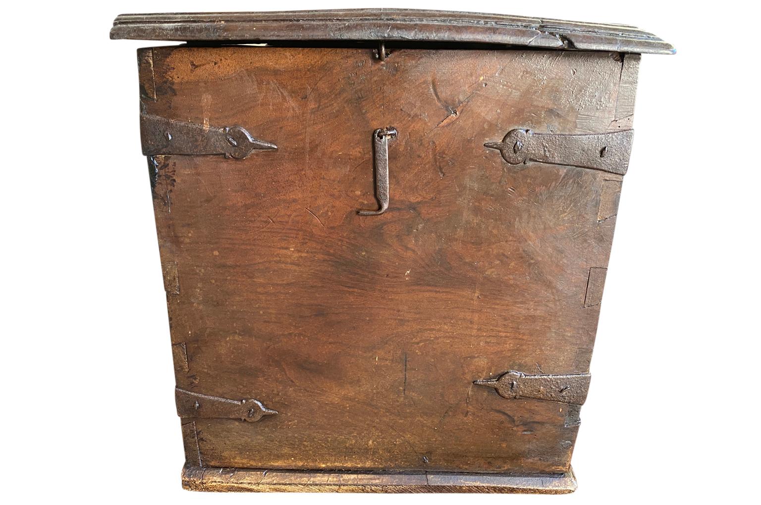 Spanish 17th Century Coffre, Trunk For Sale 2