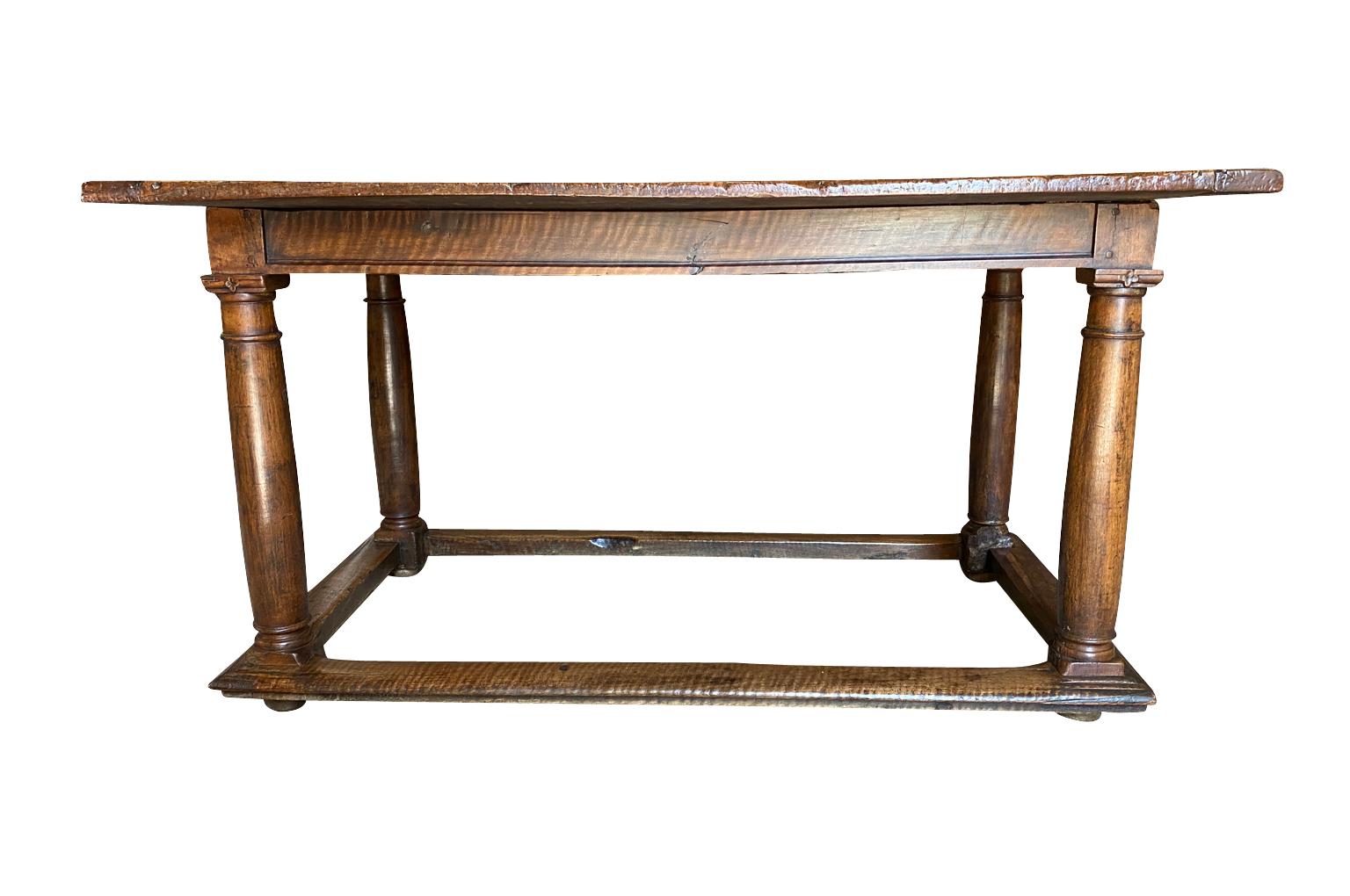 Spanish 17th Century Console, Center Table In Good Condition For Sale In Atlanta, GA