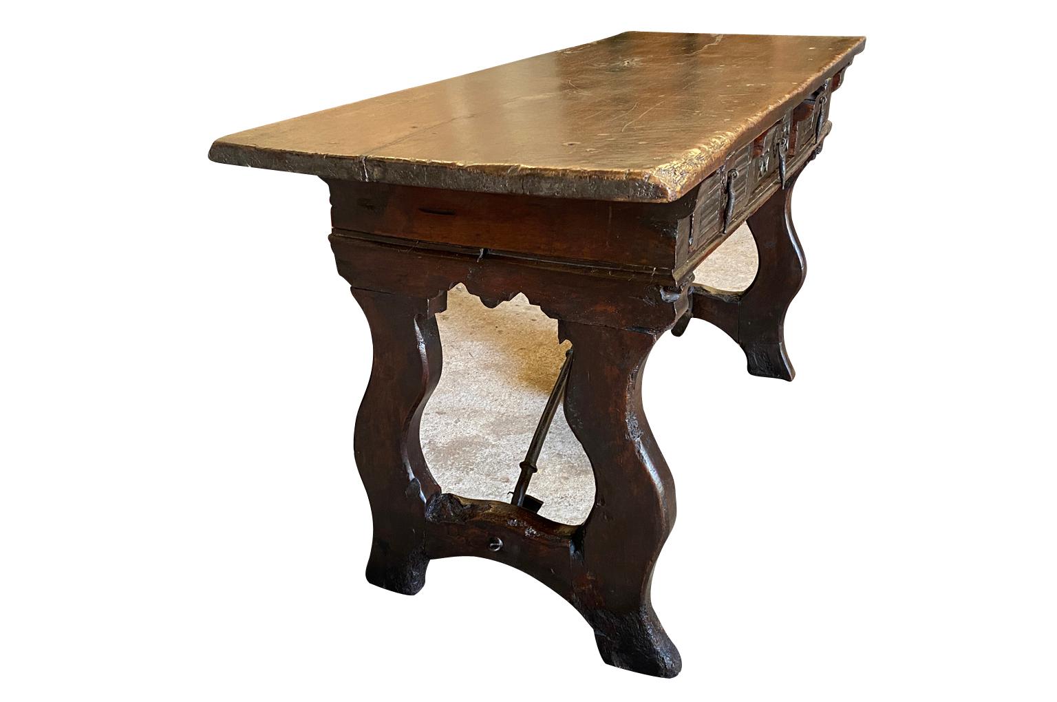 18th Century and Earlier Spanish 17th Century Console Table For Sale