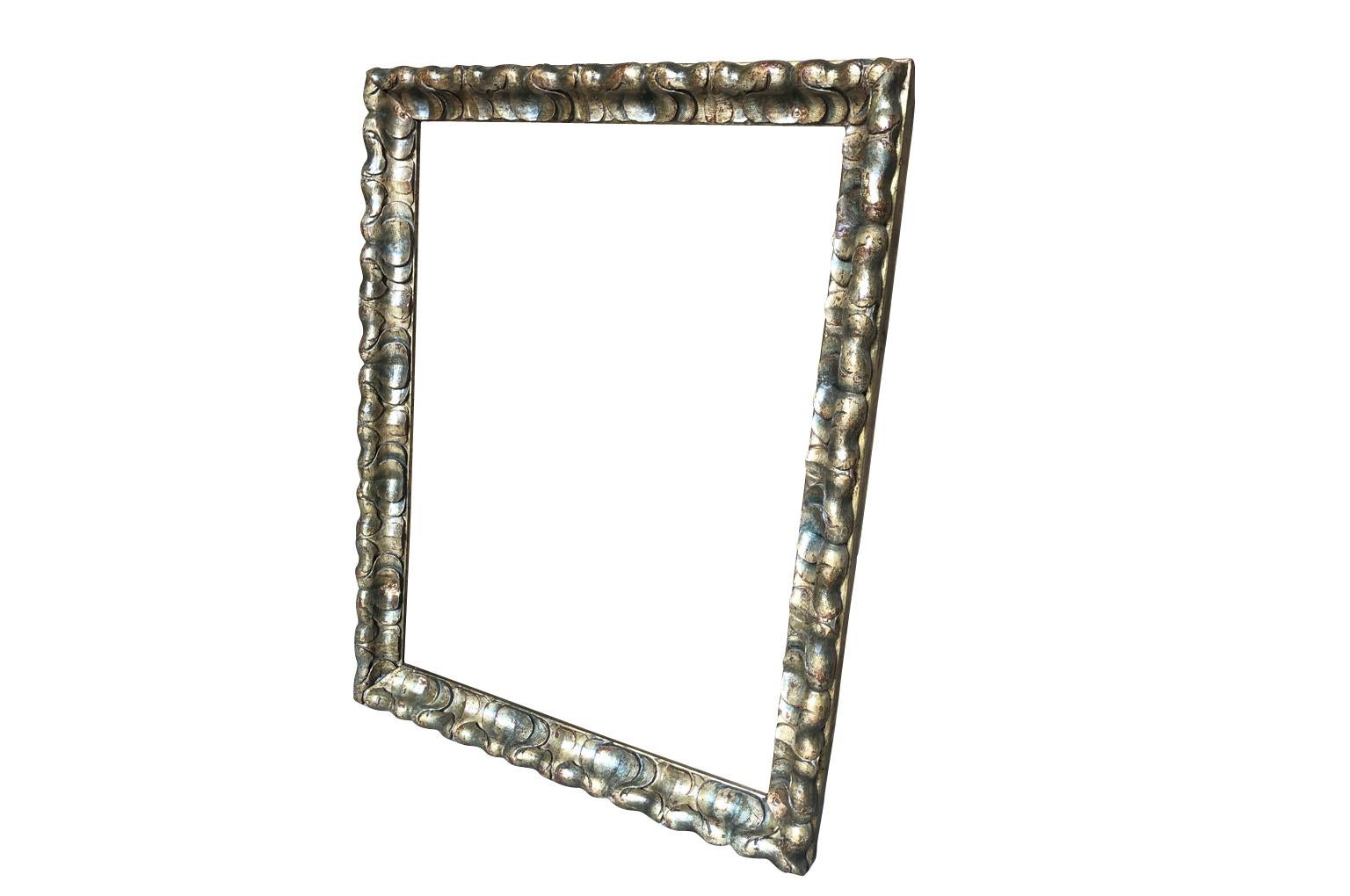 Wood Spanish 17th Century Gilt Frame For Sale