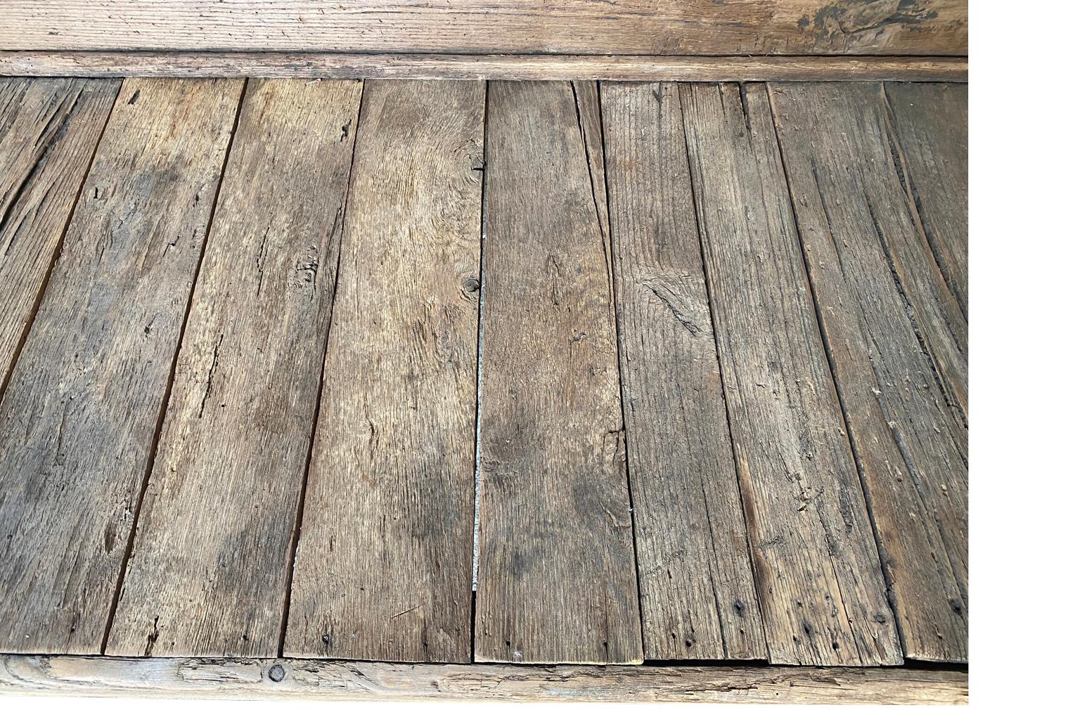 Spanish 17th Century Rustic Bench 8