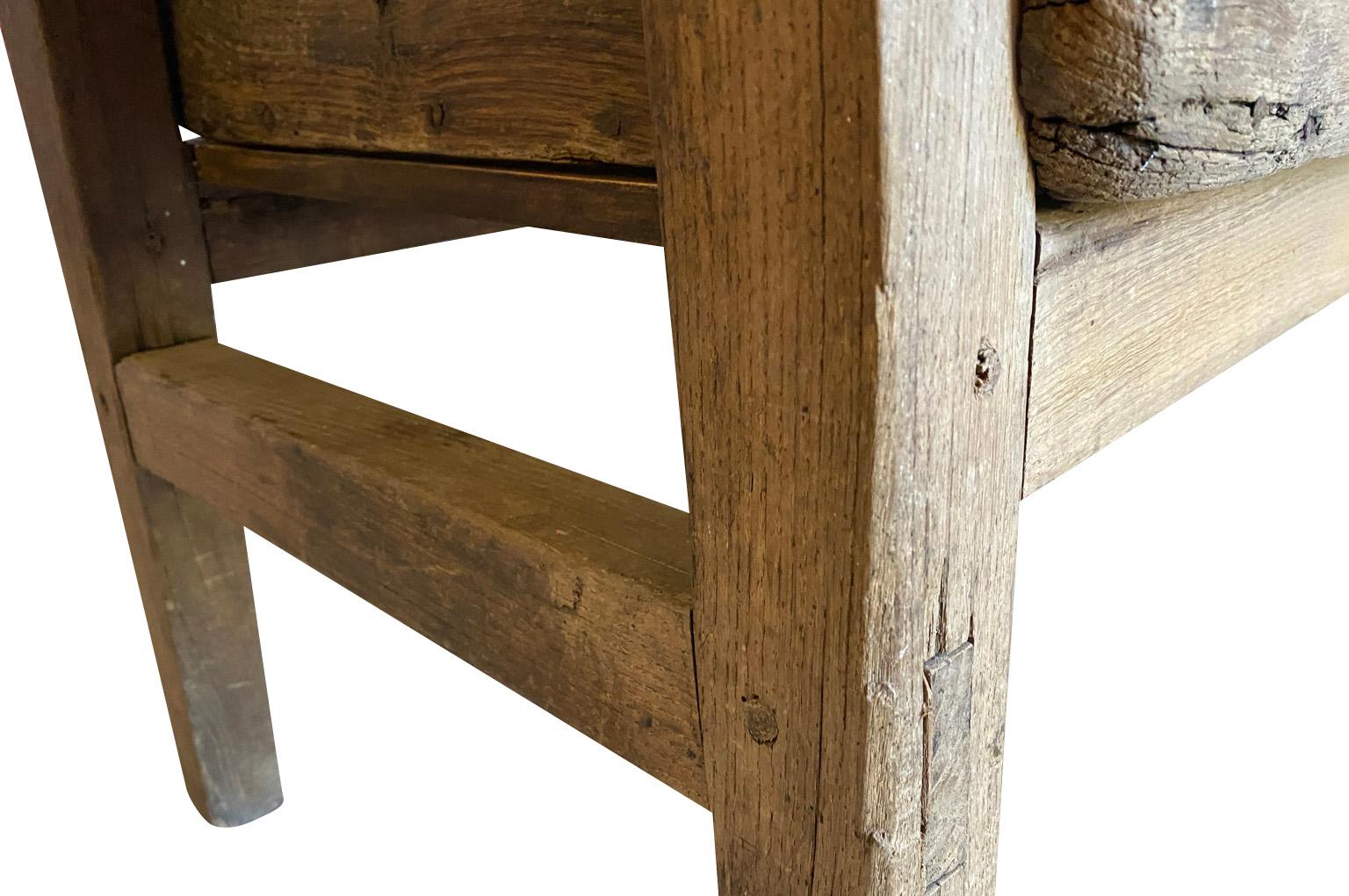 Spanish 17th Century Rustic Side Table 6