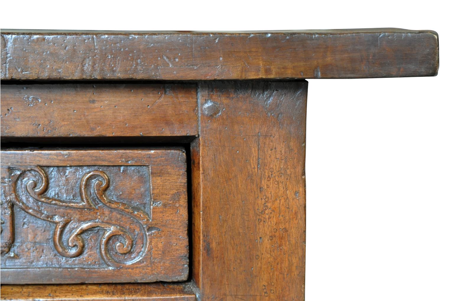 18th Century and Earlier Spanish 17th Century Side Table