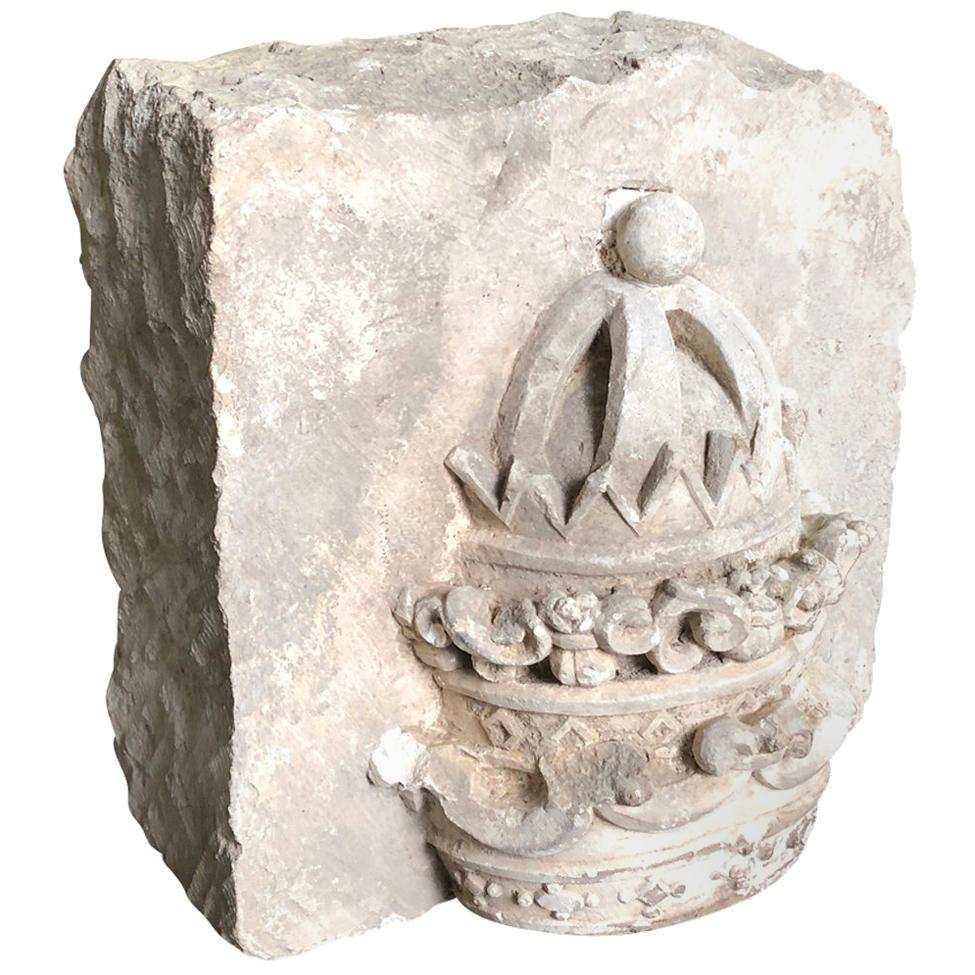 Spanish 17th Century Stone Carving at 1stDibs