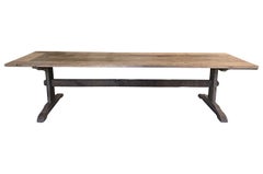 Spanish 17th Century Style Trestle Table